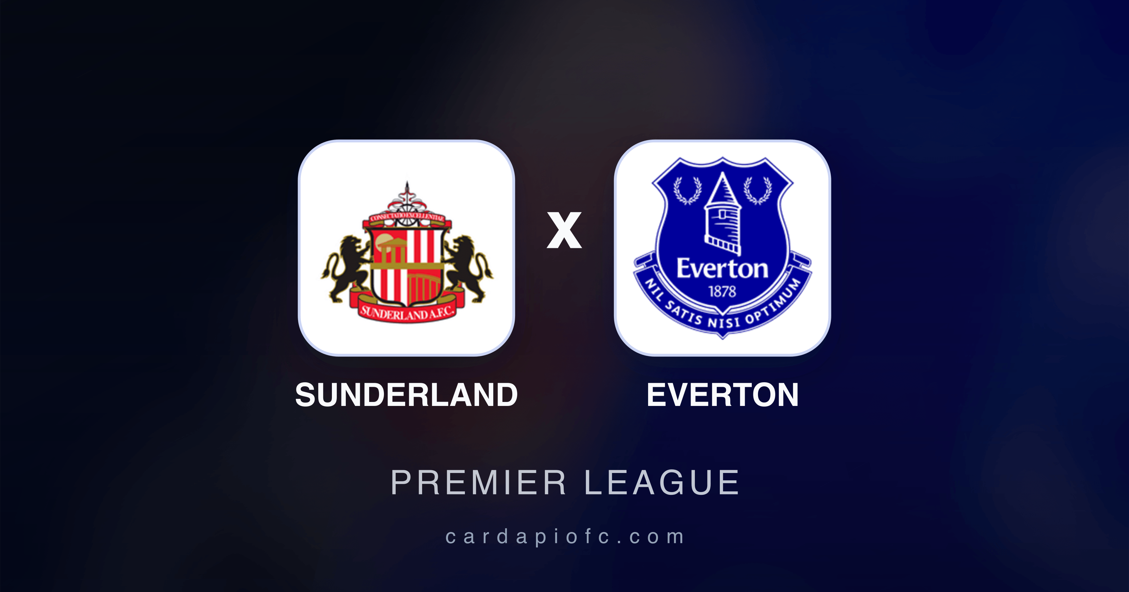 Sunderland x Everton - Premier League prévia da transmissão