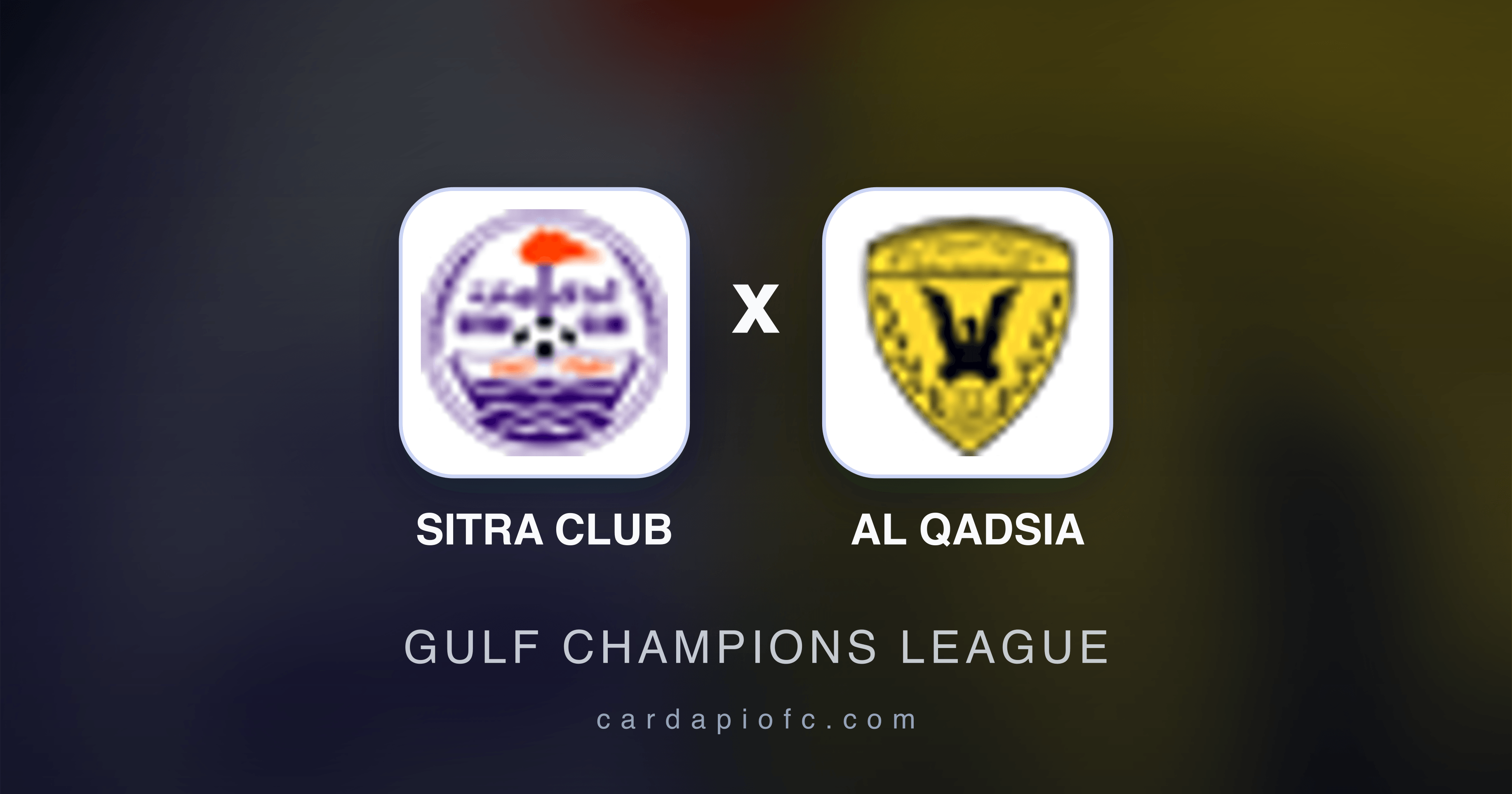 Sitra Club x Al Qadsia - Gulf Champions League prévia da transmissão