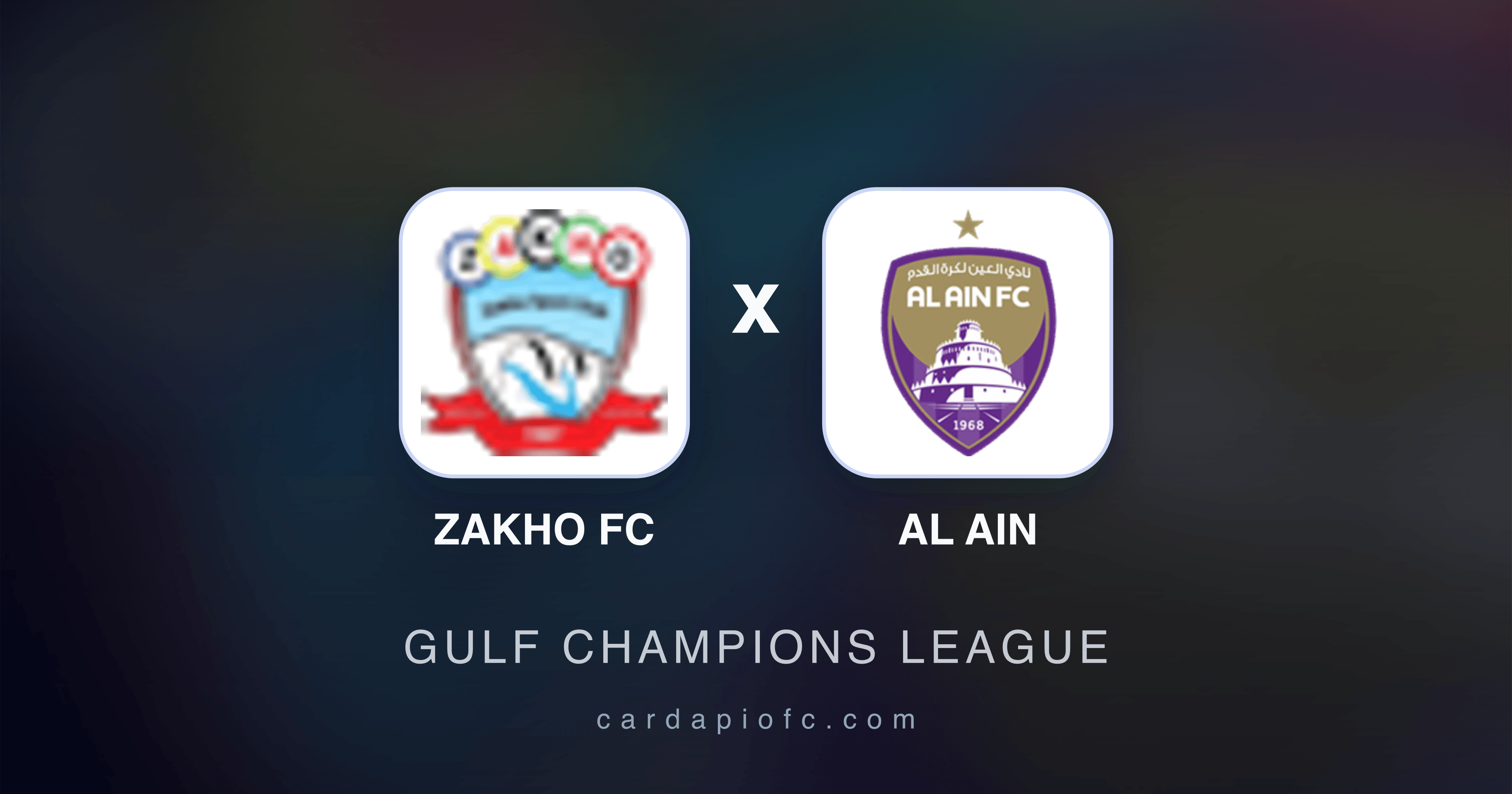 Zakho FC x Al Ain - Gulf Champions League prévia da transmissão