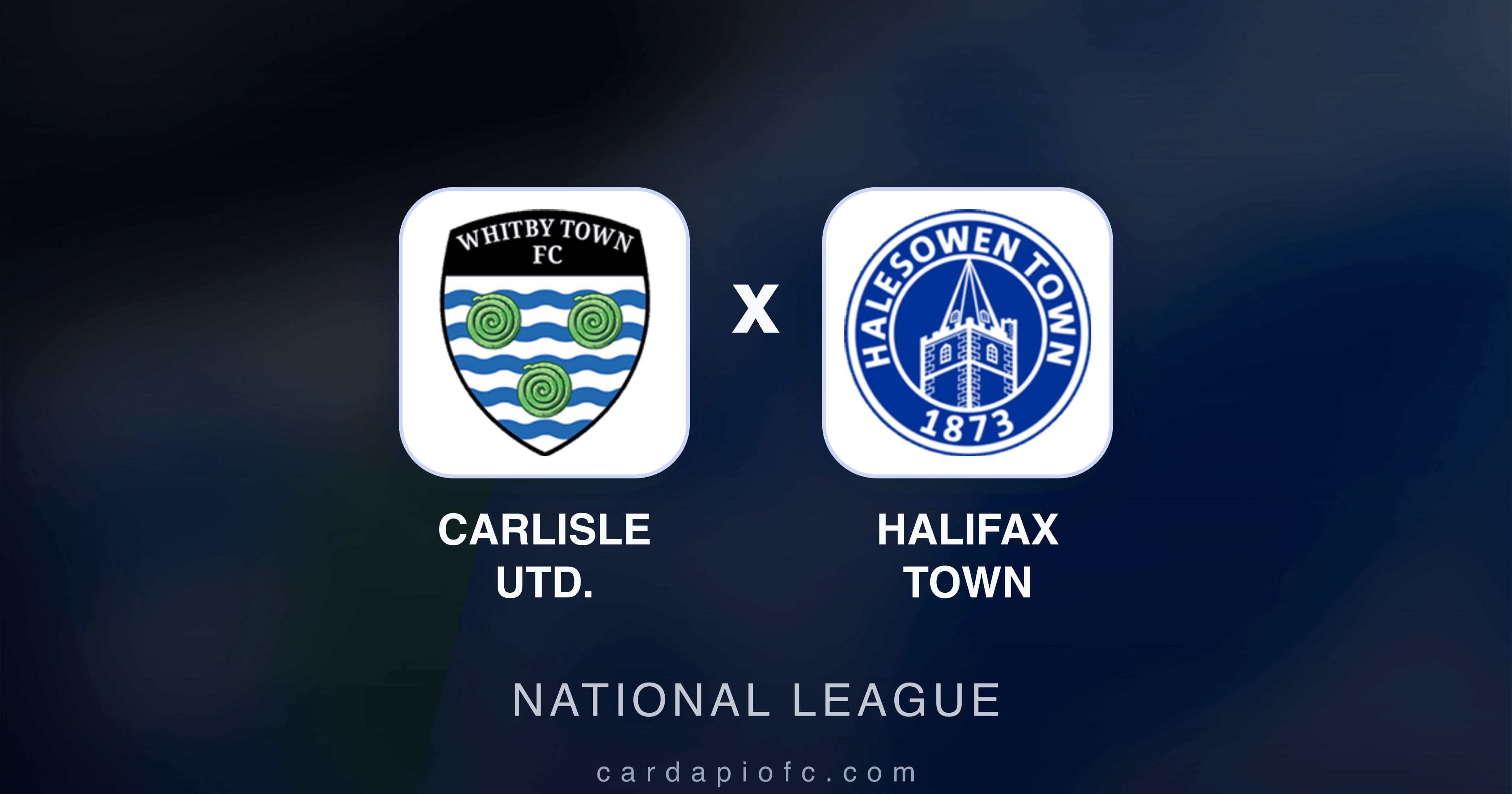 Carlisle Utd. x Halifax Town - National League prévia da transmissão
