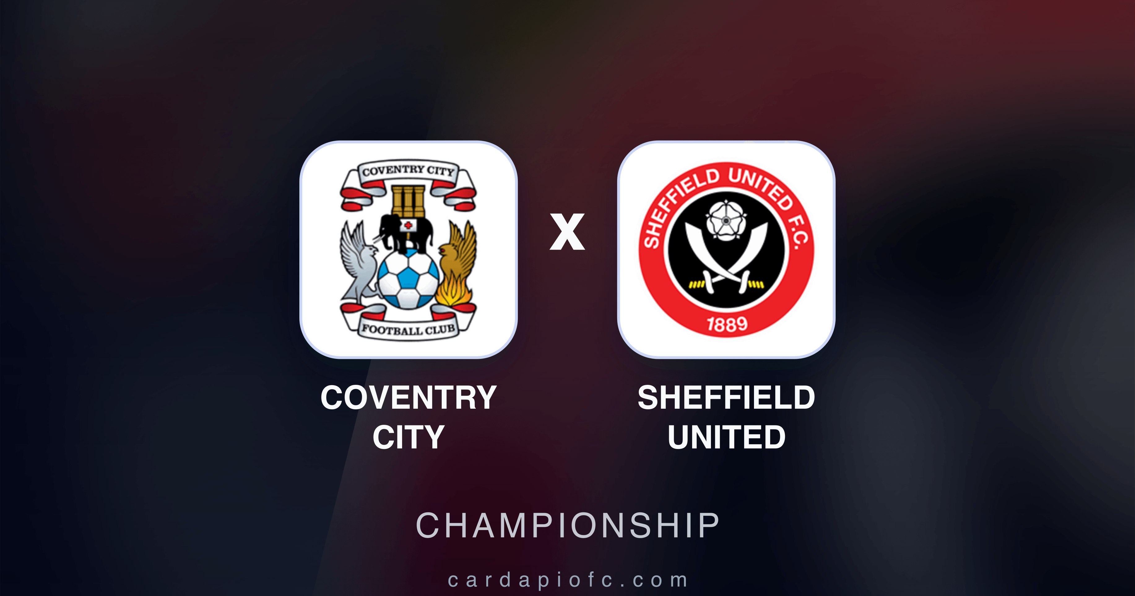 Coventry City x Sheffield United - Championship prévia da transmissão