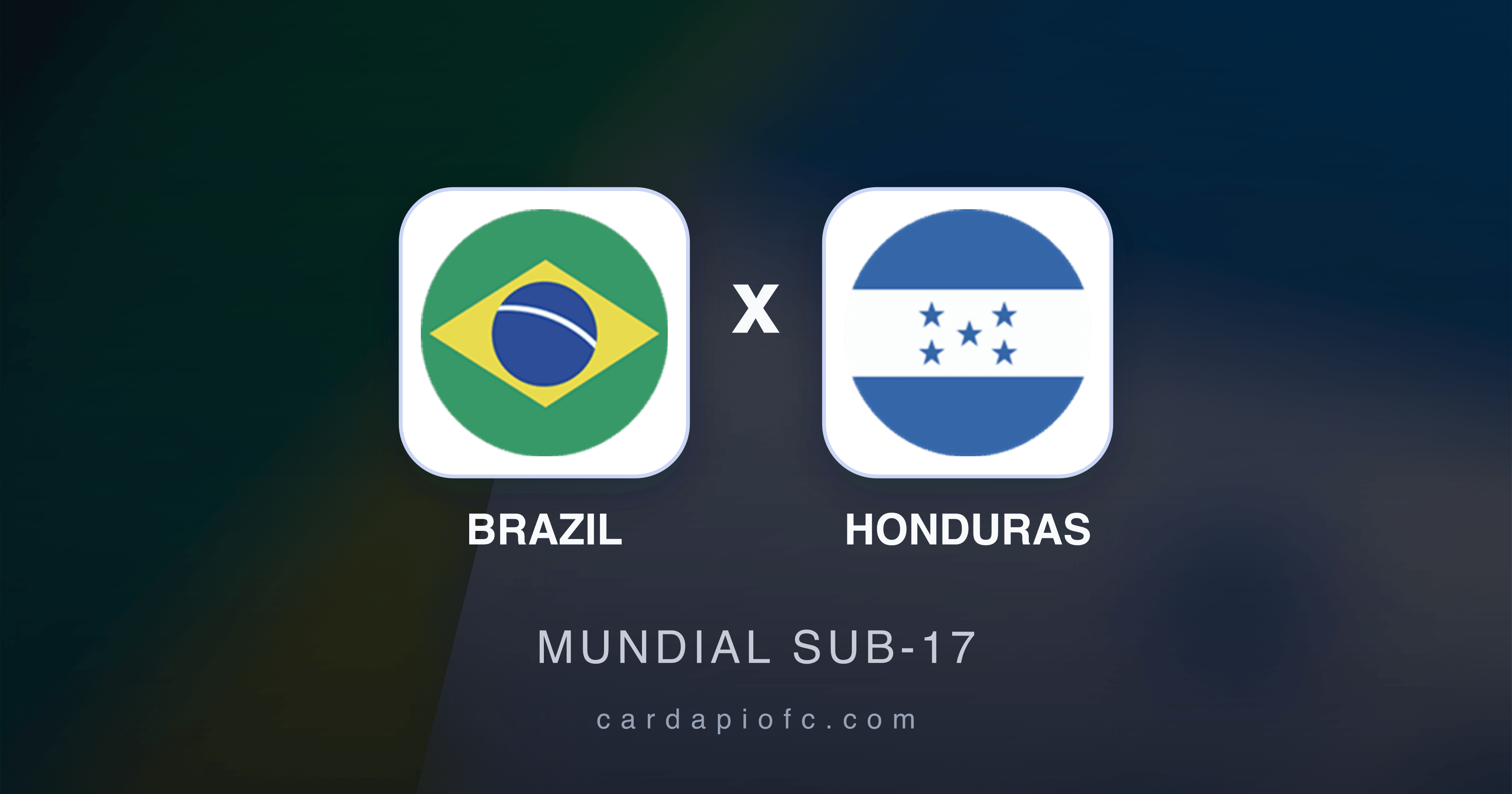 Brazil x Honduras - Mundial Sub-17 prévia da transmissão