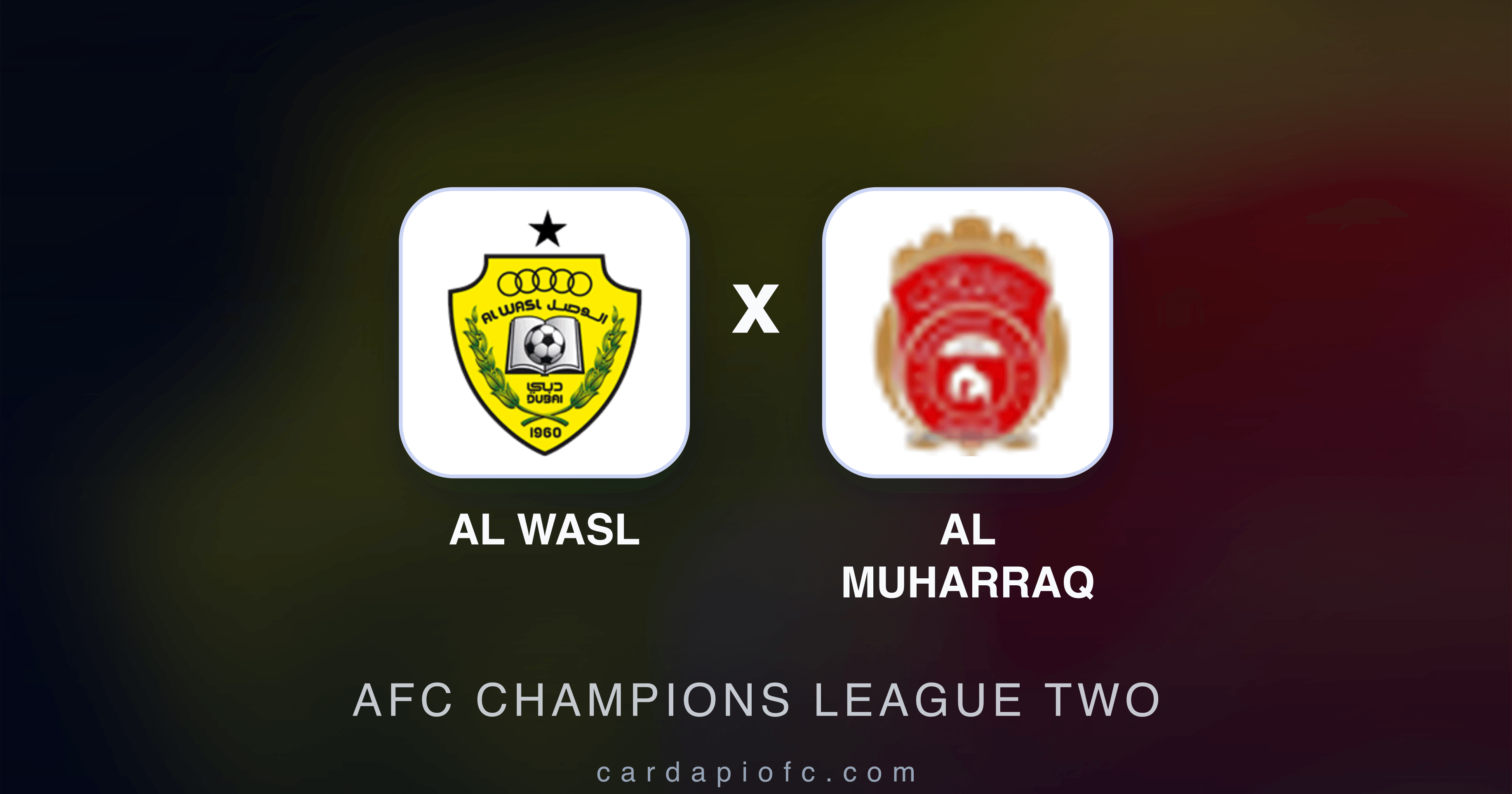 Al Wasl x Al Muharraq - AFC Champions League Two prévia da transmissão