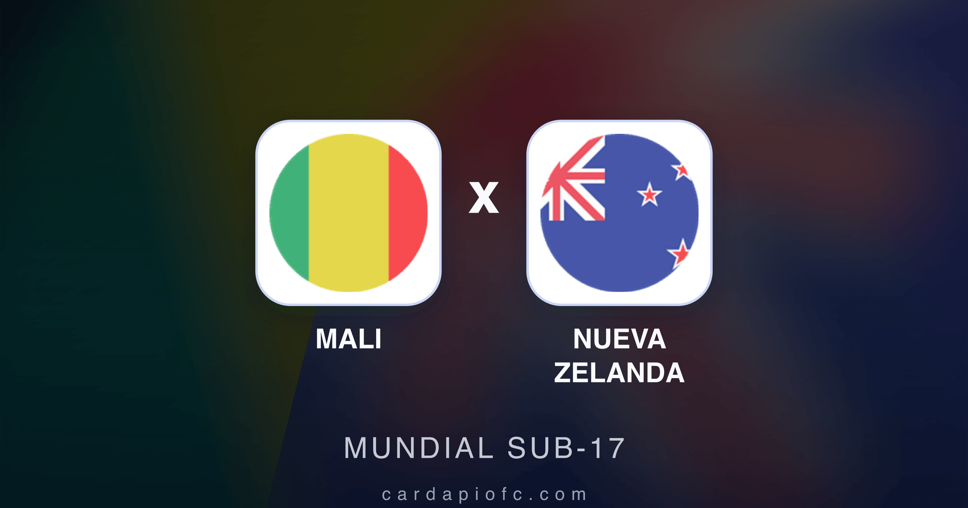 Mali x Nueva Zelanda - Mundial Sub-17 prévia da transmissão