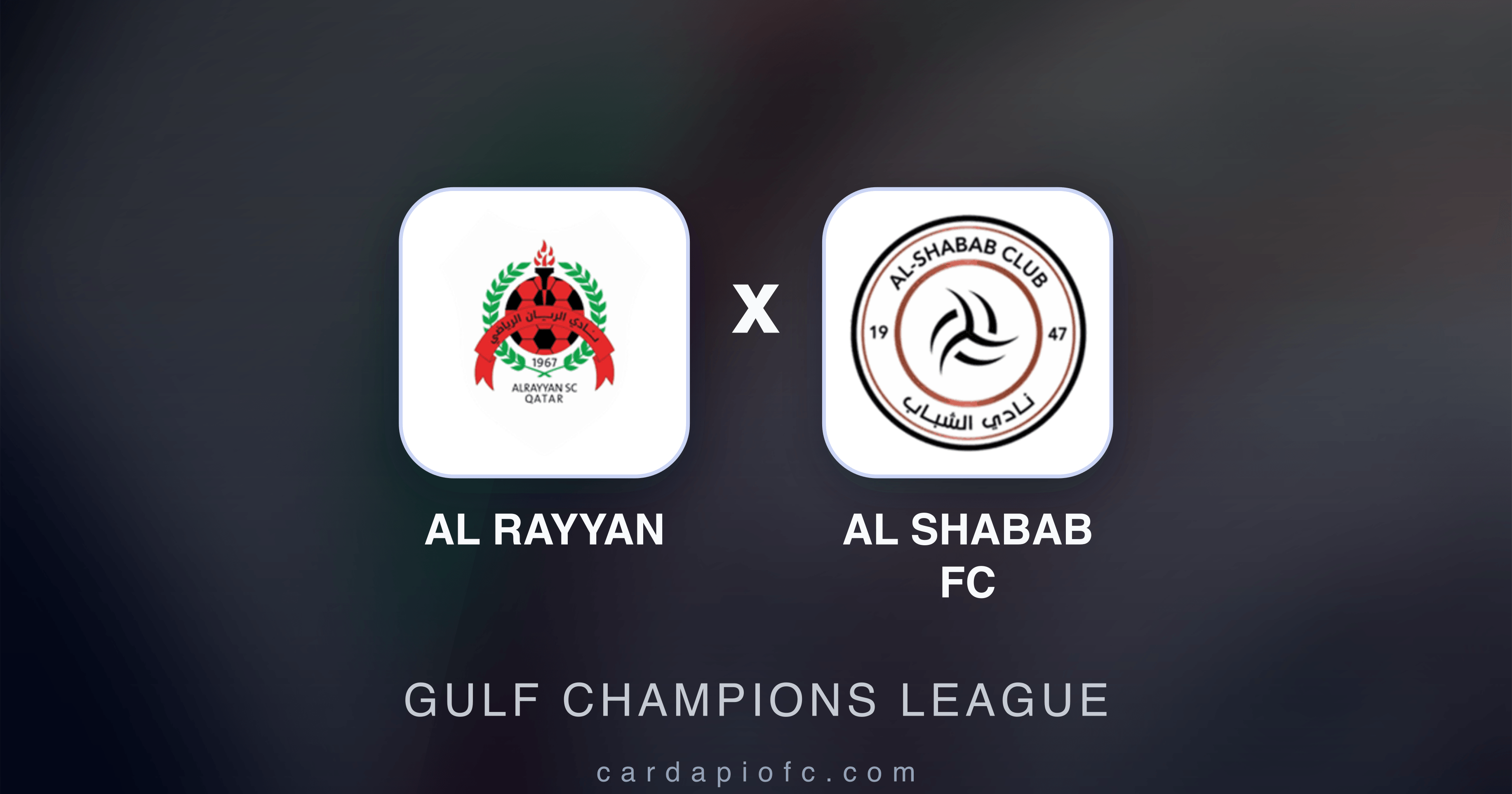 Al Rayyan x Al Shabab FC - Gulf Champions League prévia da transmissão