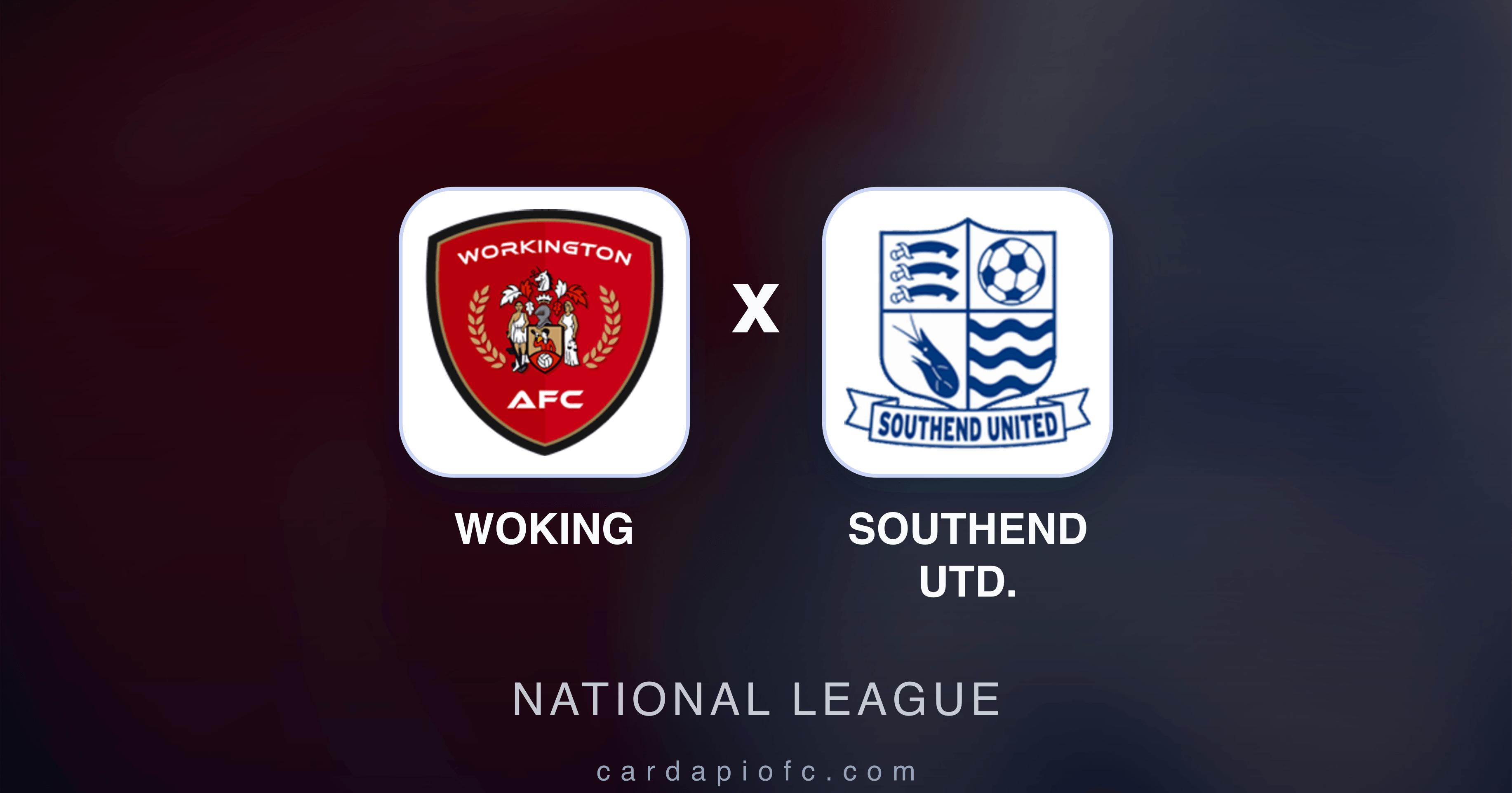 Woking x Southend Utd. - National League prévia da transmissão