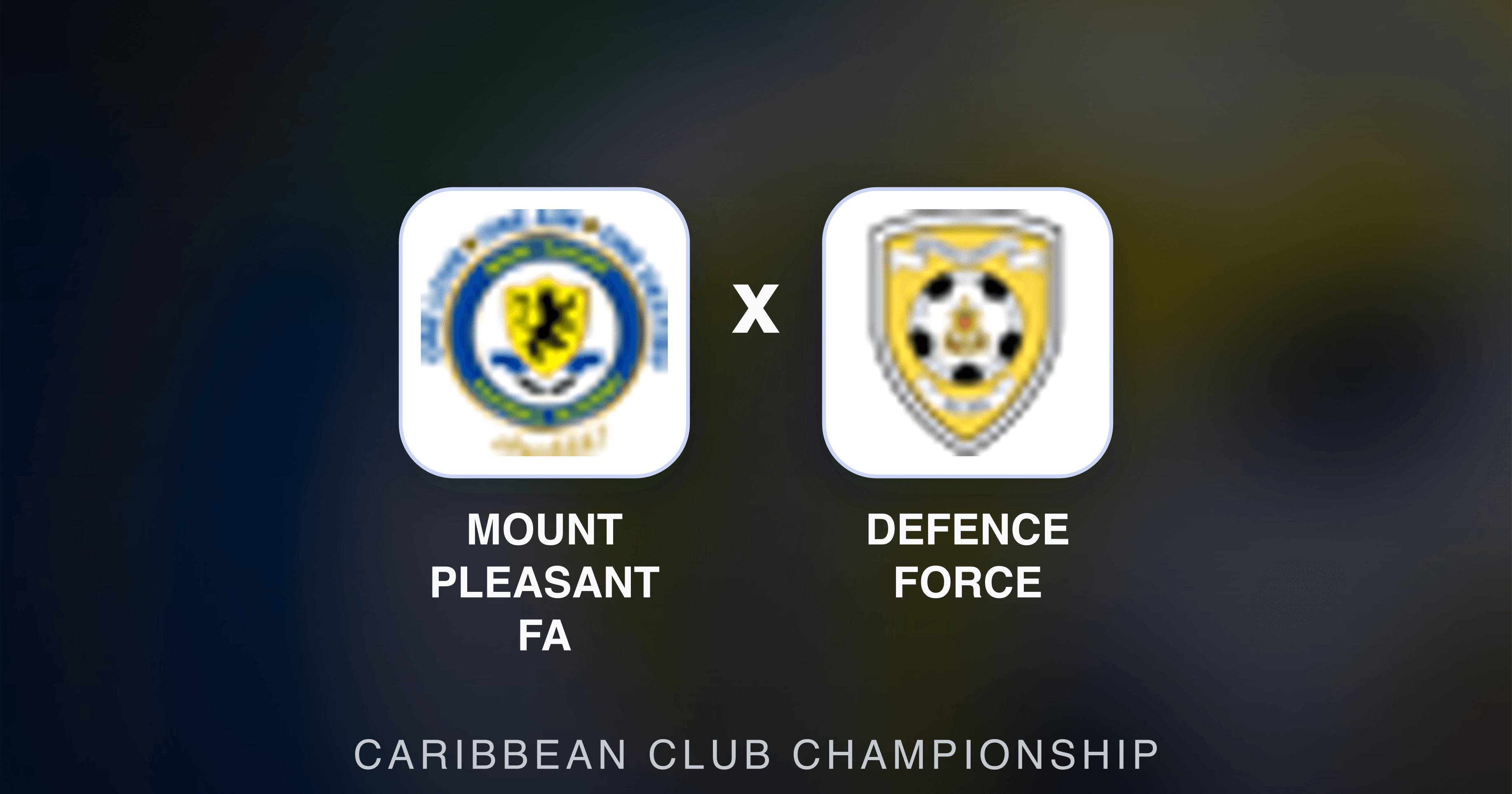 Mount Pleasant FA x Defence Force - Caribbean Club Championship prévia da transmissão
