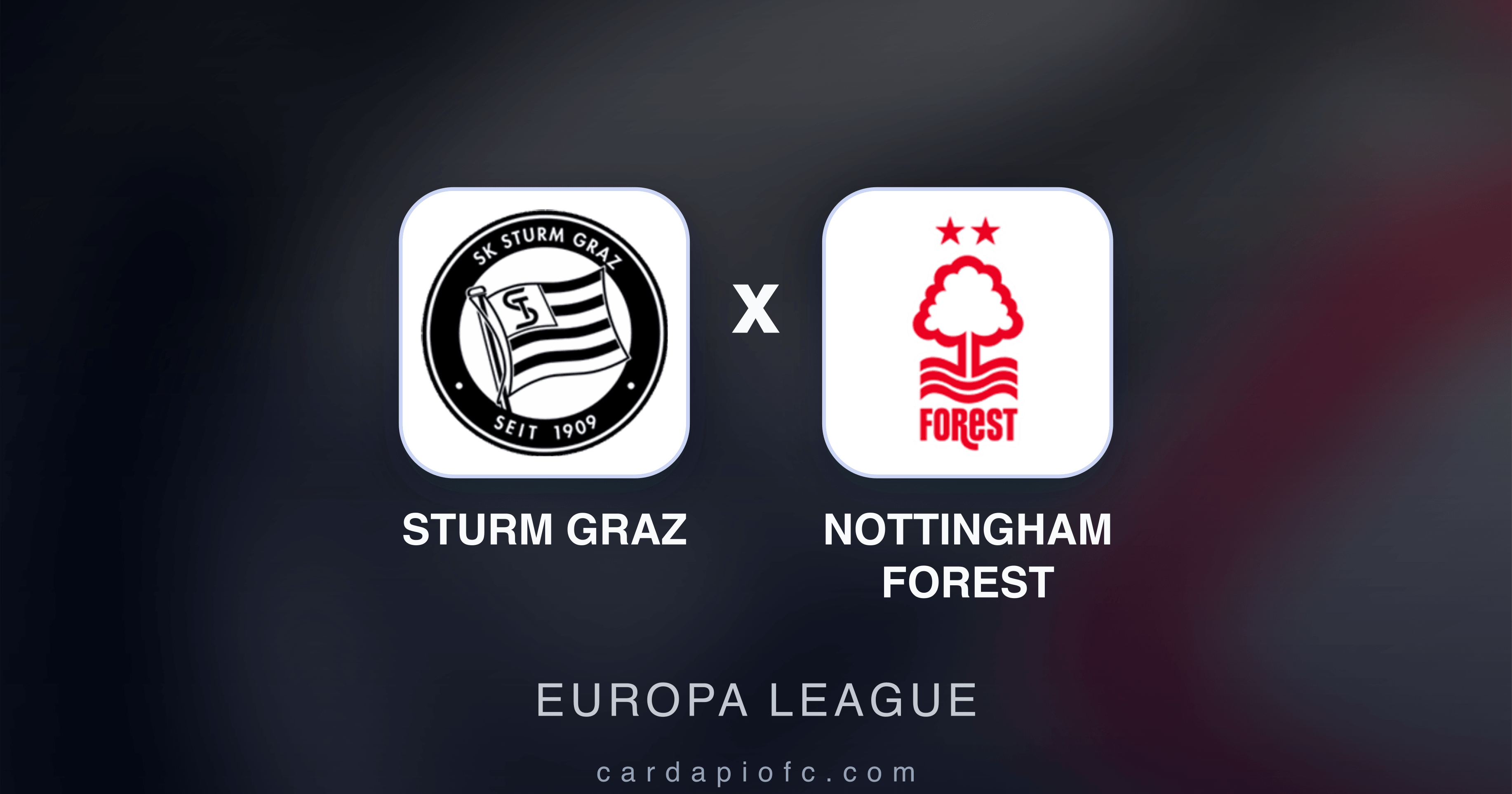 Sturm Graz x Nottingham Forest - Europa League prévia da transmissão