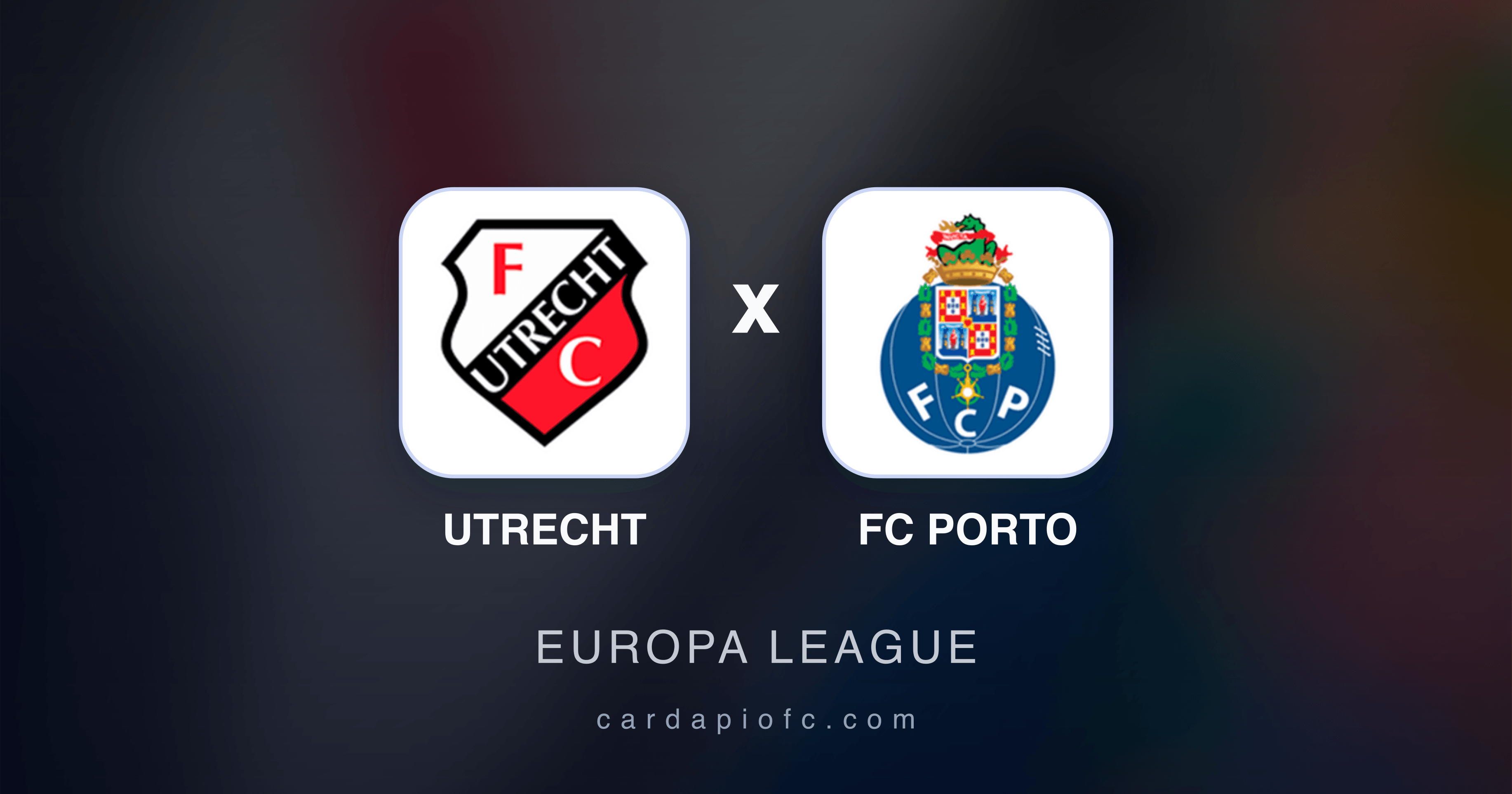 Utrecht x FC Porto - Europa League prévia da transmissão