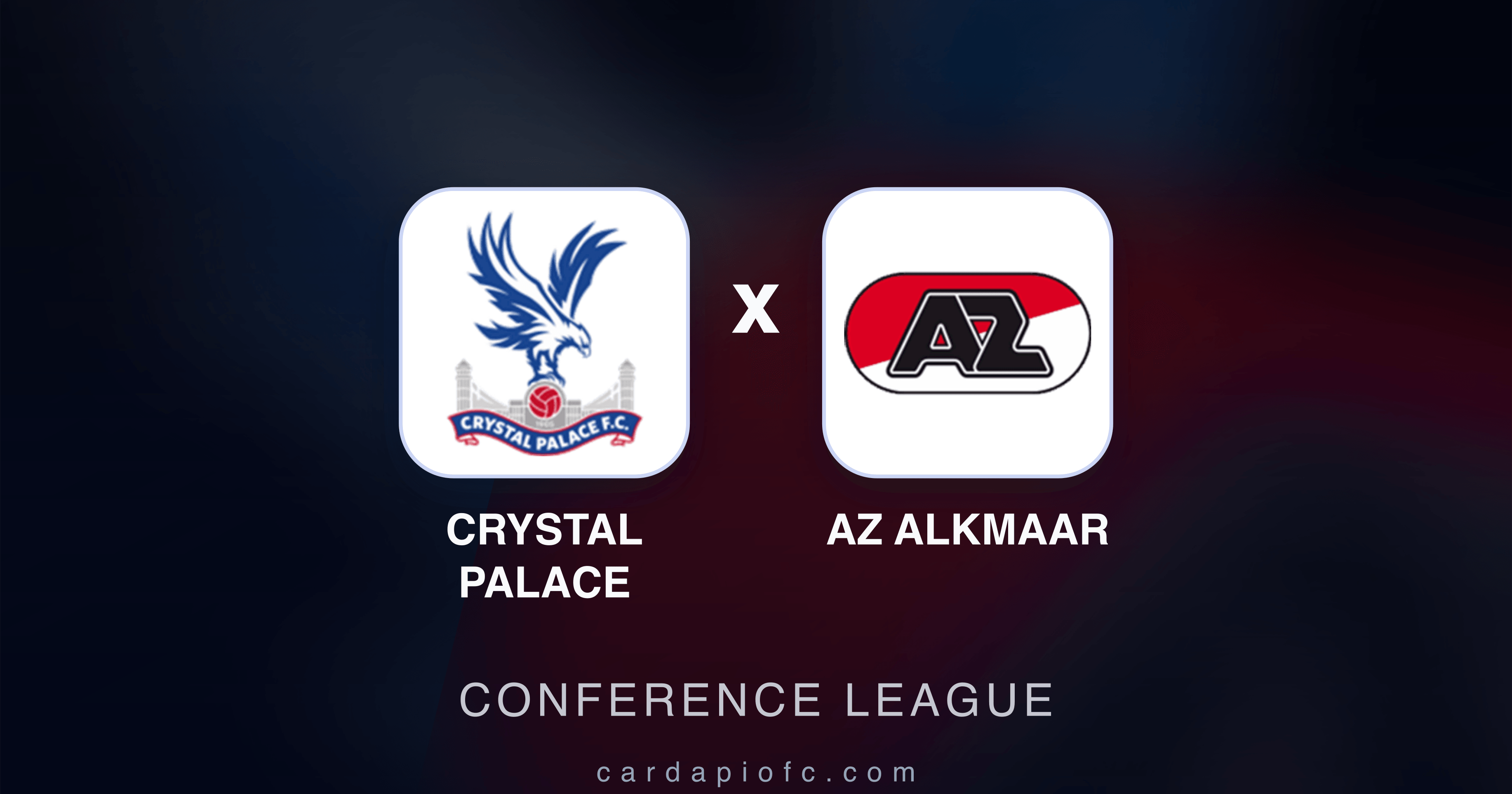 Crystal Palace x AZ Alkmaar - Conference League prévia da transmissão