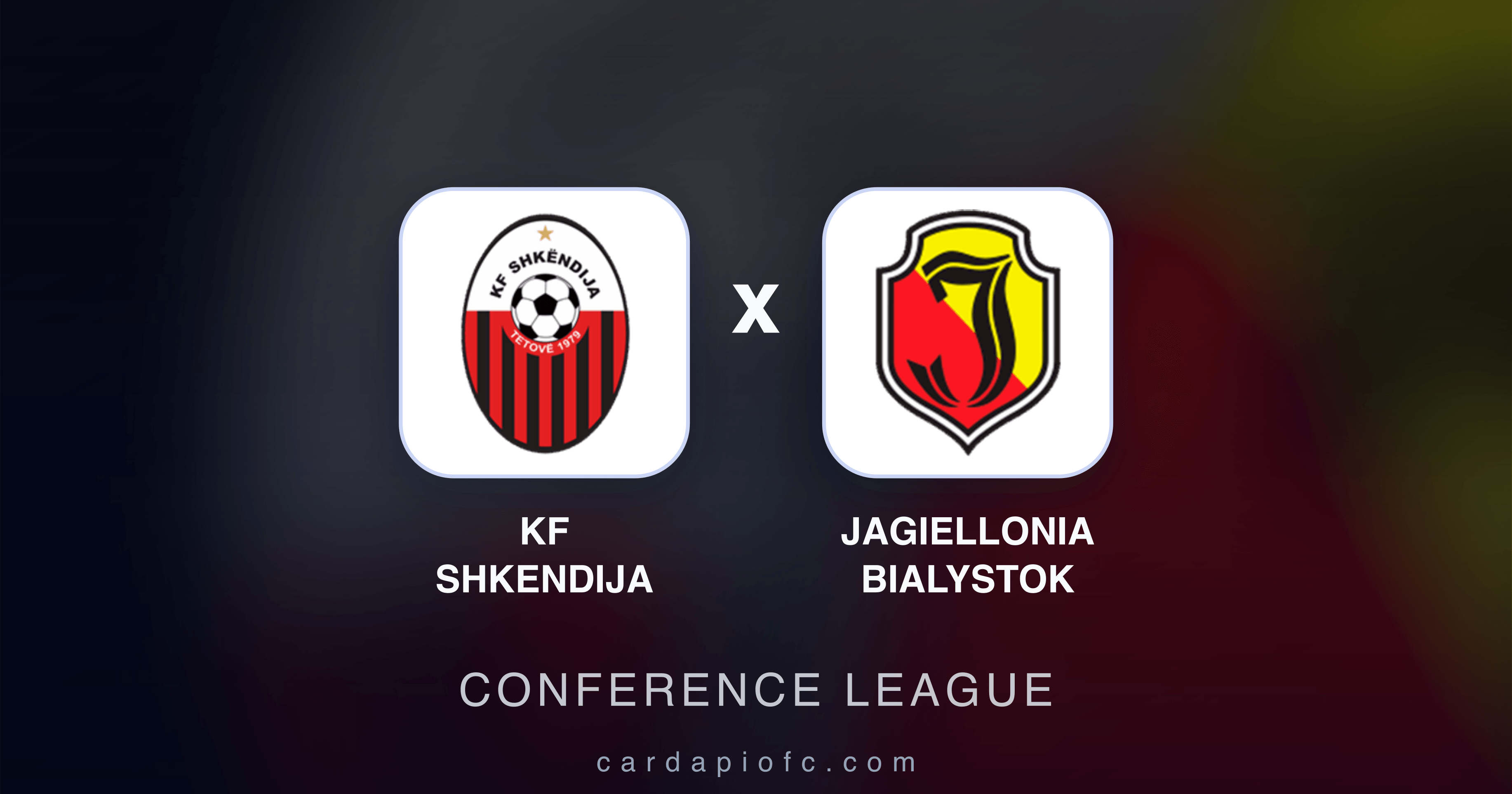 KF Shkendija x Jagiellonia Bialystok - Conference League prévia da transmissão