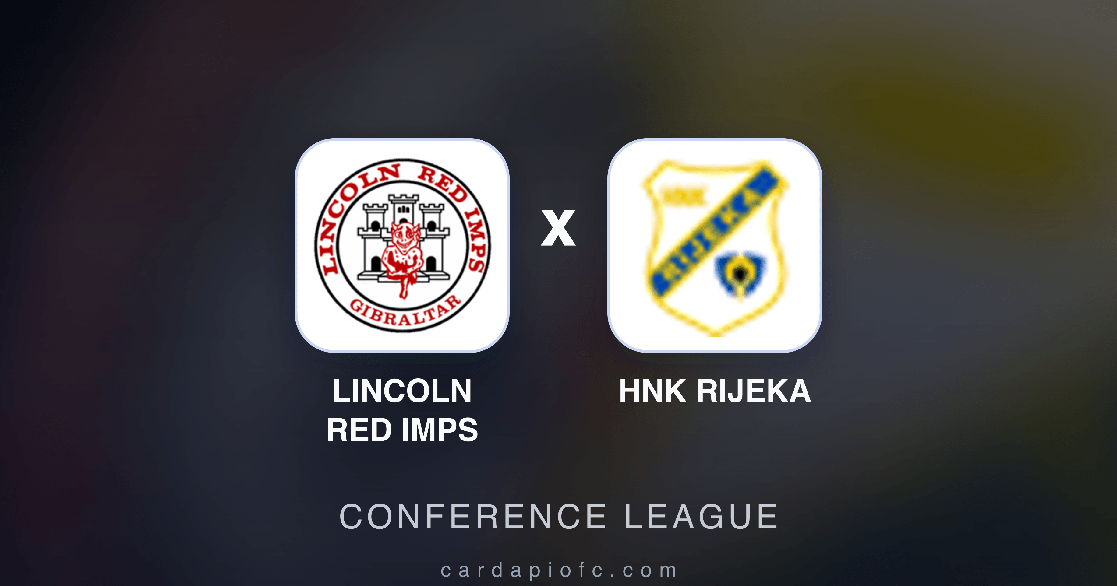 Lincoln Red Imps x HNK Rijeka - Conference League prévia da transmissão