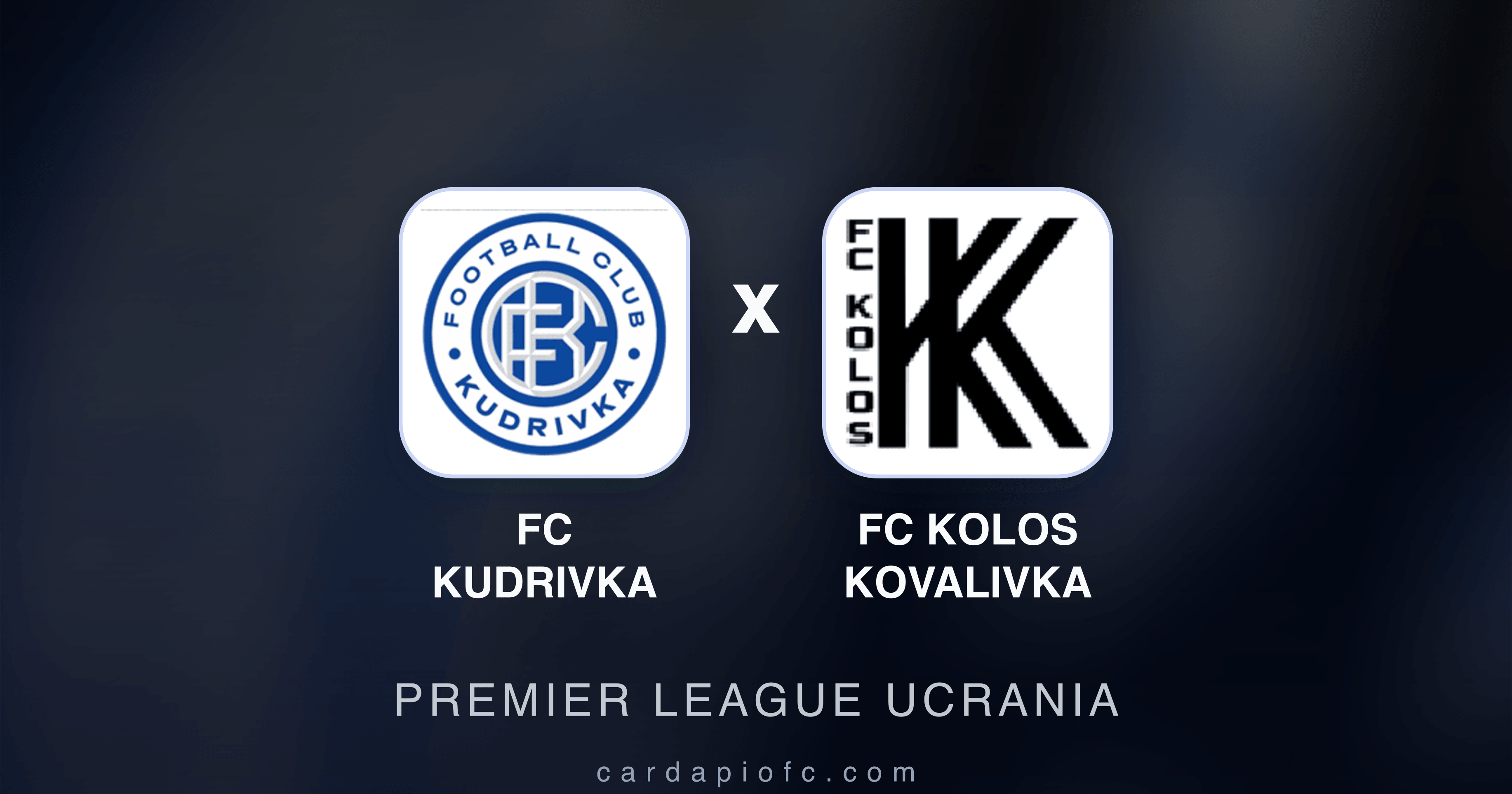 FC Kudrivka x FC Kolos Kovalivka - Premier League Ucrania prévia da transmissão