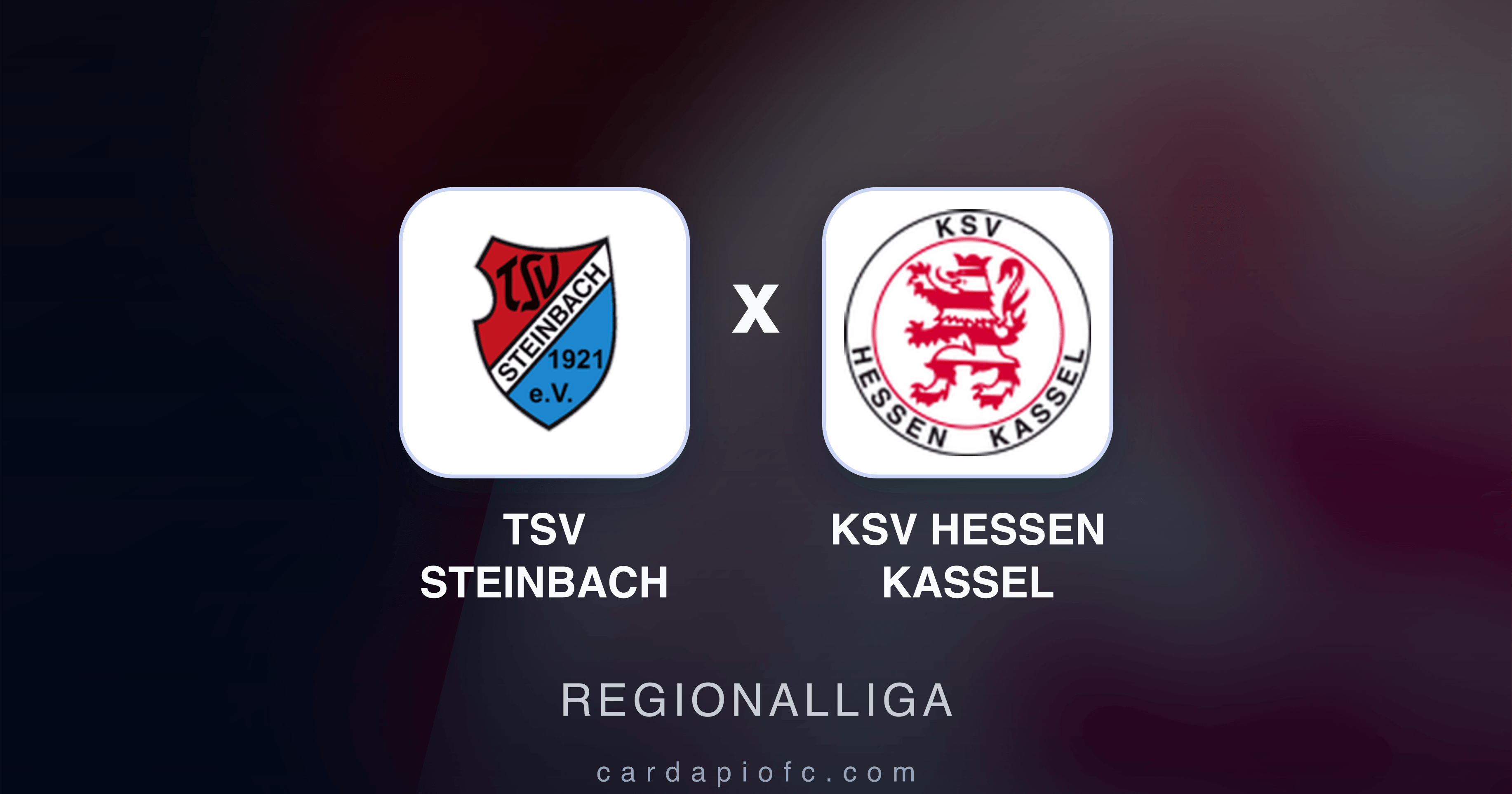 TSV Steinbach x KSV Hessen Kassel - Regionalliga prévia da transmissão
