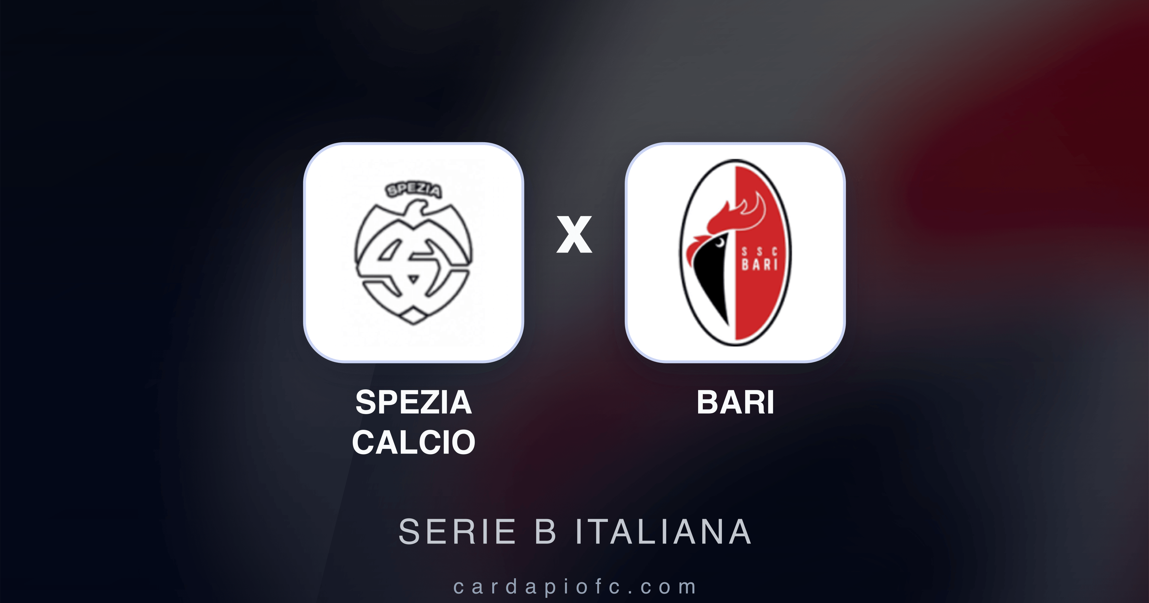 Spezia Calcio x Bari - Serie B Italiana prévia da transmissão