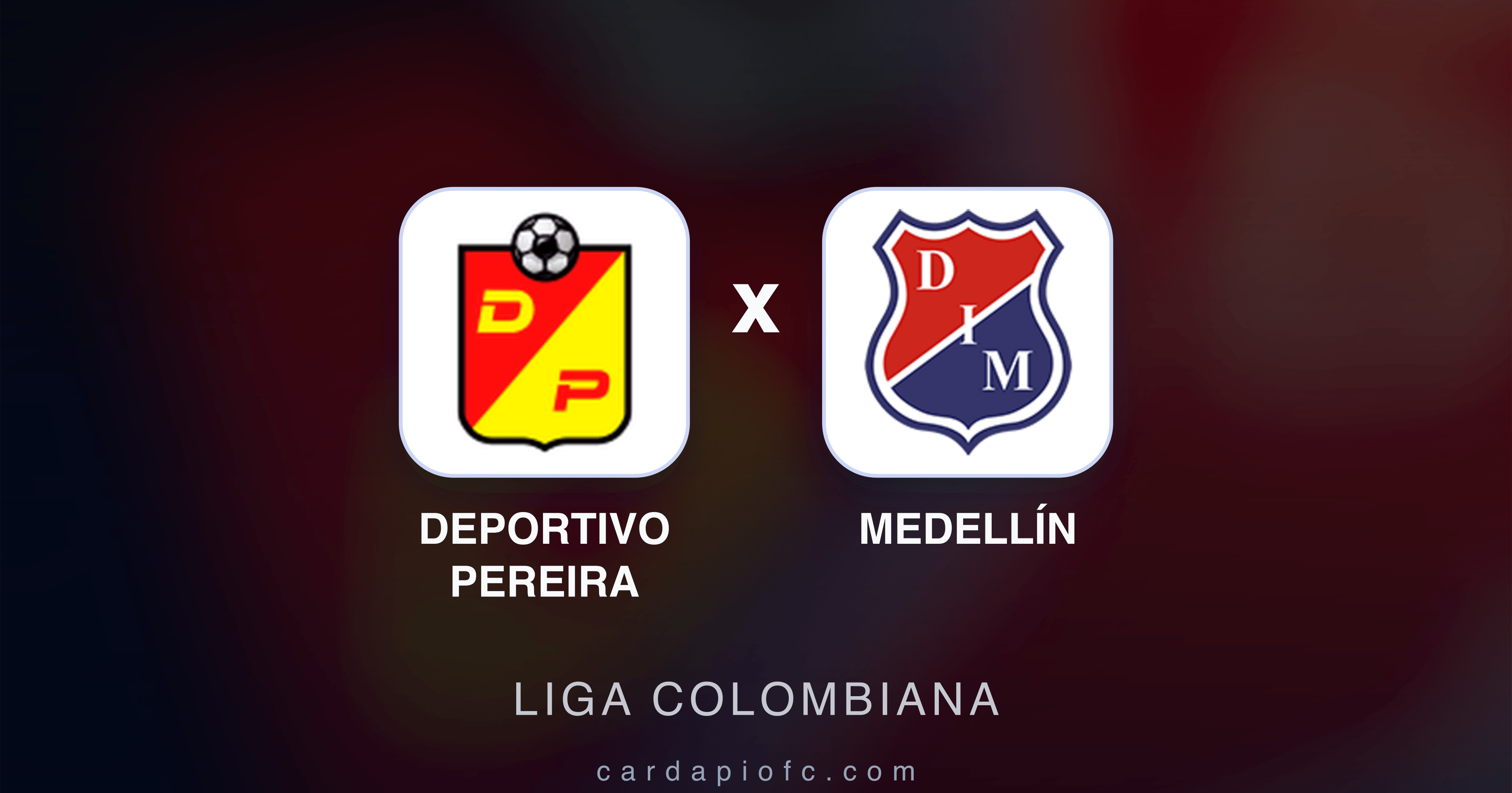 Deportivo Pereira x Medellín - Liga Colombiana prévia da transmissão