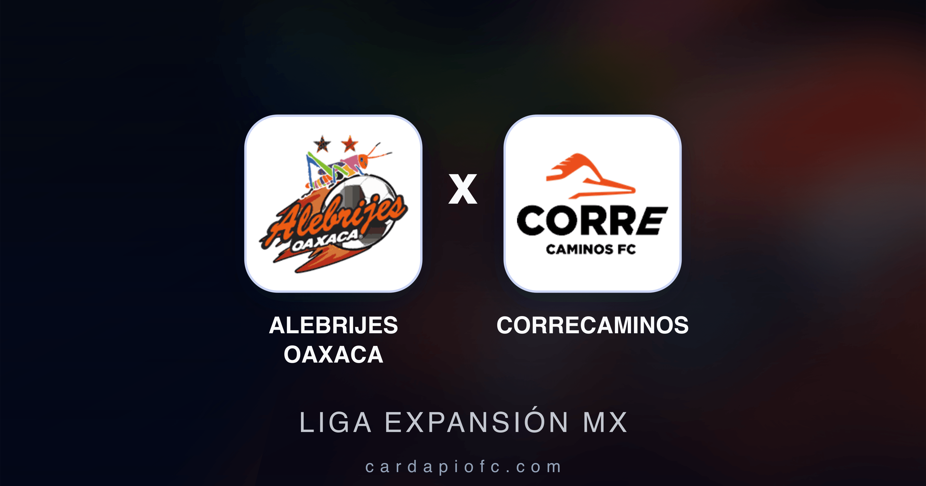 Alebrijes Oaxaca x Correcaminos - Liga Expansión MX prévia da transmissão