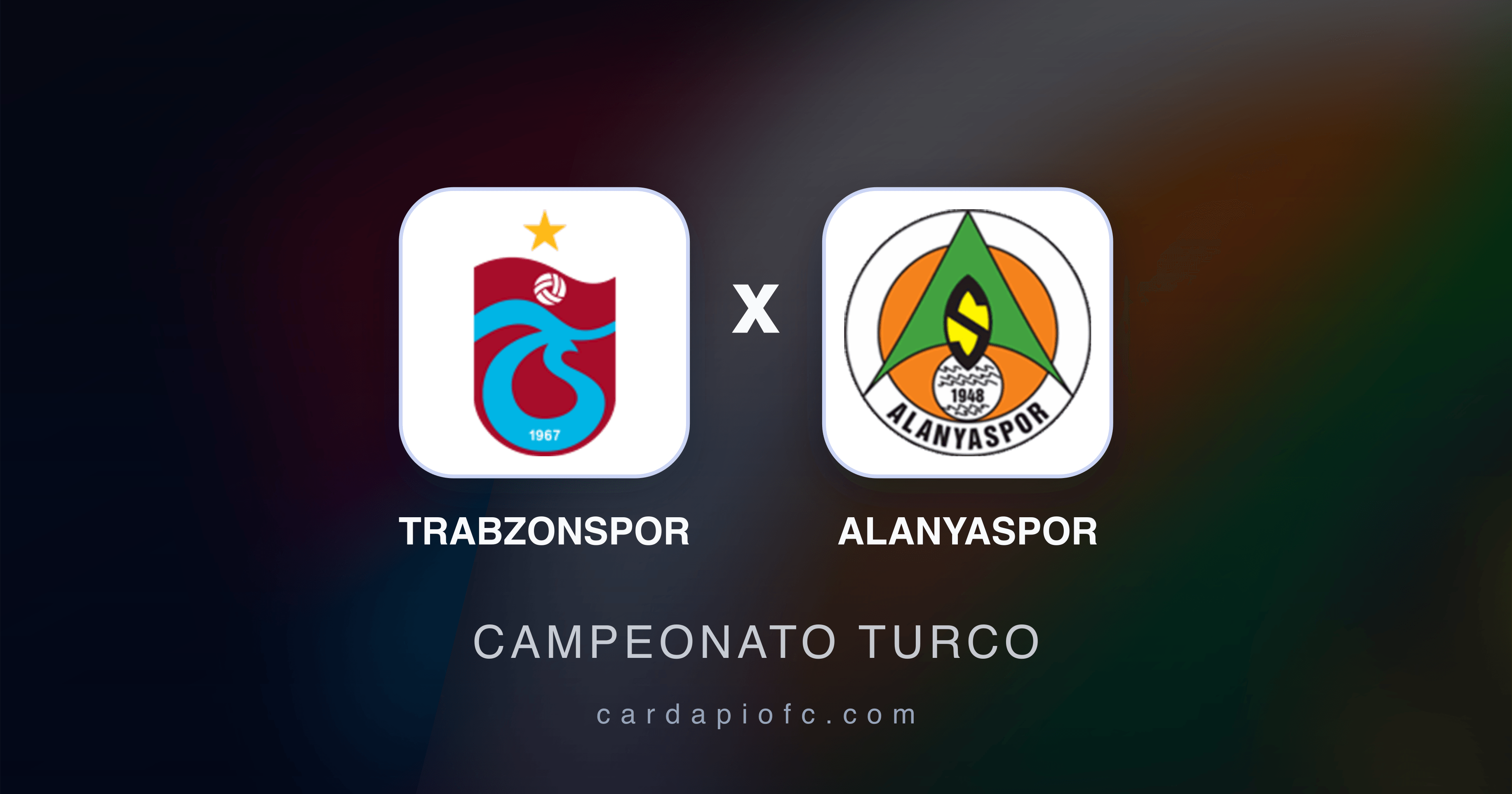 Trabzonspor x Alanyaspor - Campeonato Turco prévia da transmissão