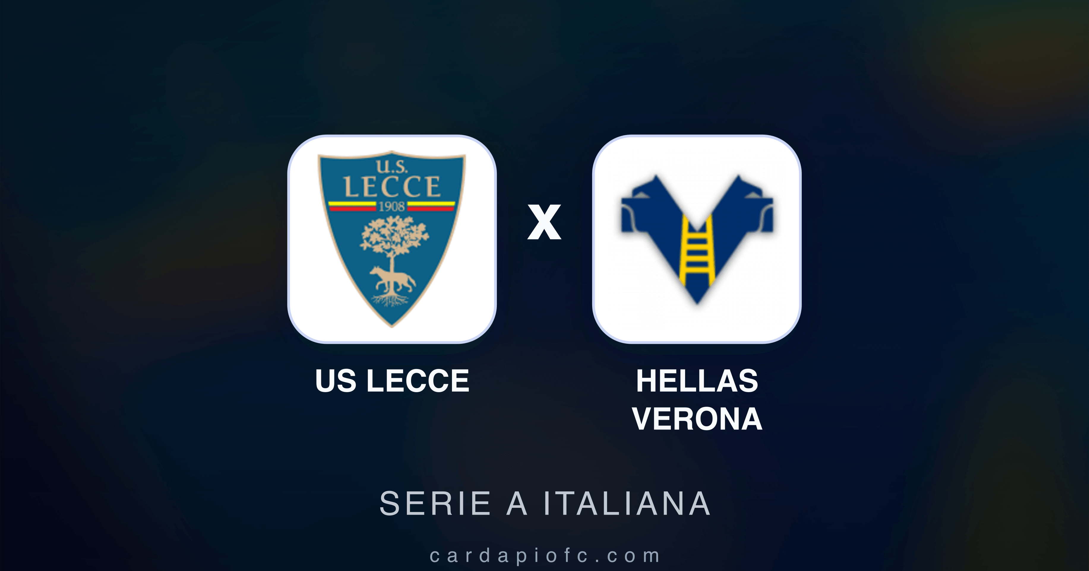 US Lecce x Hellas Verona - Serie A Italiana prévia da transmissão