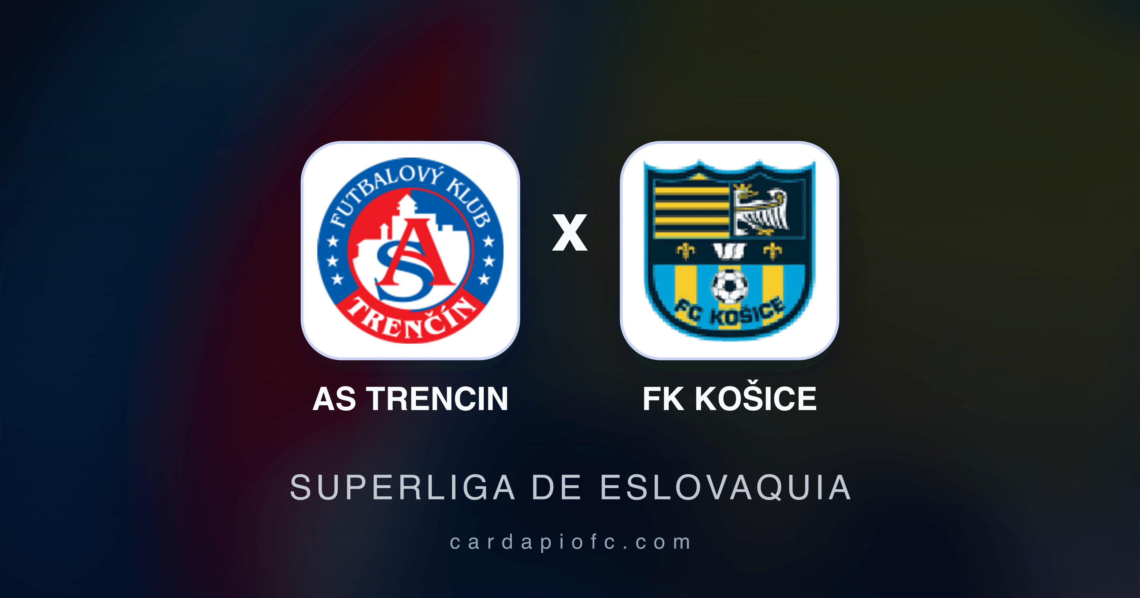 AS Trencin x FK Košice - Superliga de Eslovaquia prévia da transmissão