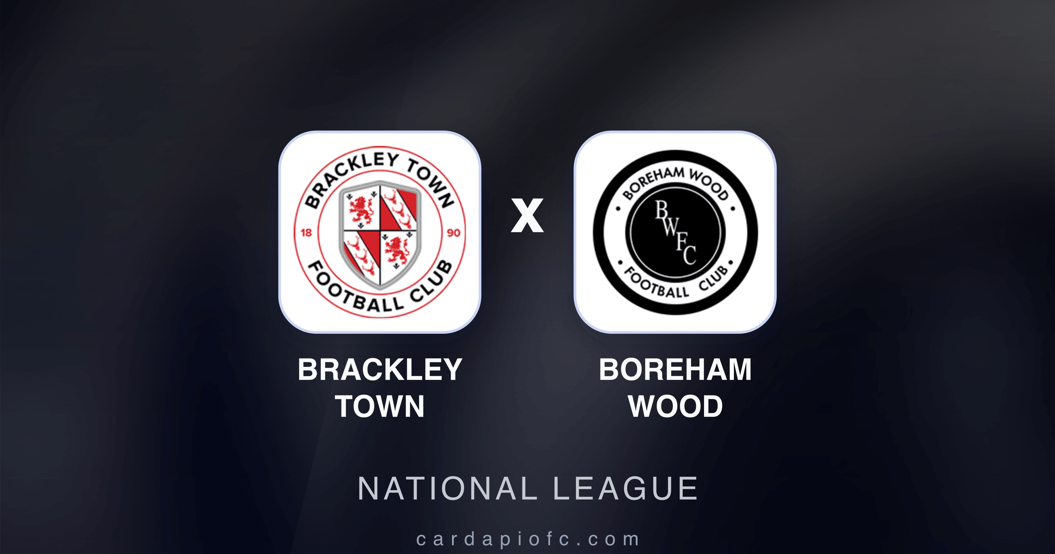 Brackley Town x Boreham Wood - National League prévia da transmissão