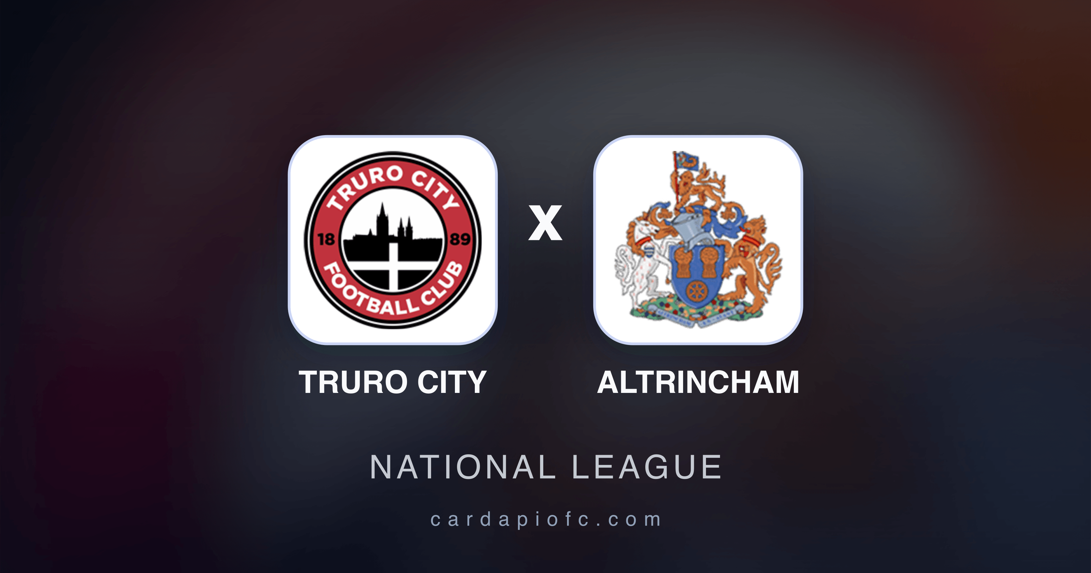 Truro City x Altrincham - National League prévia da transmissão