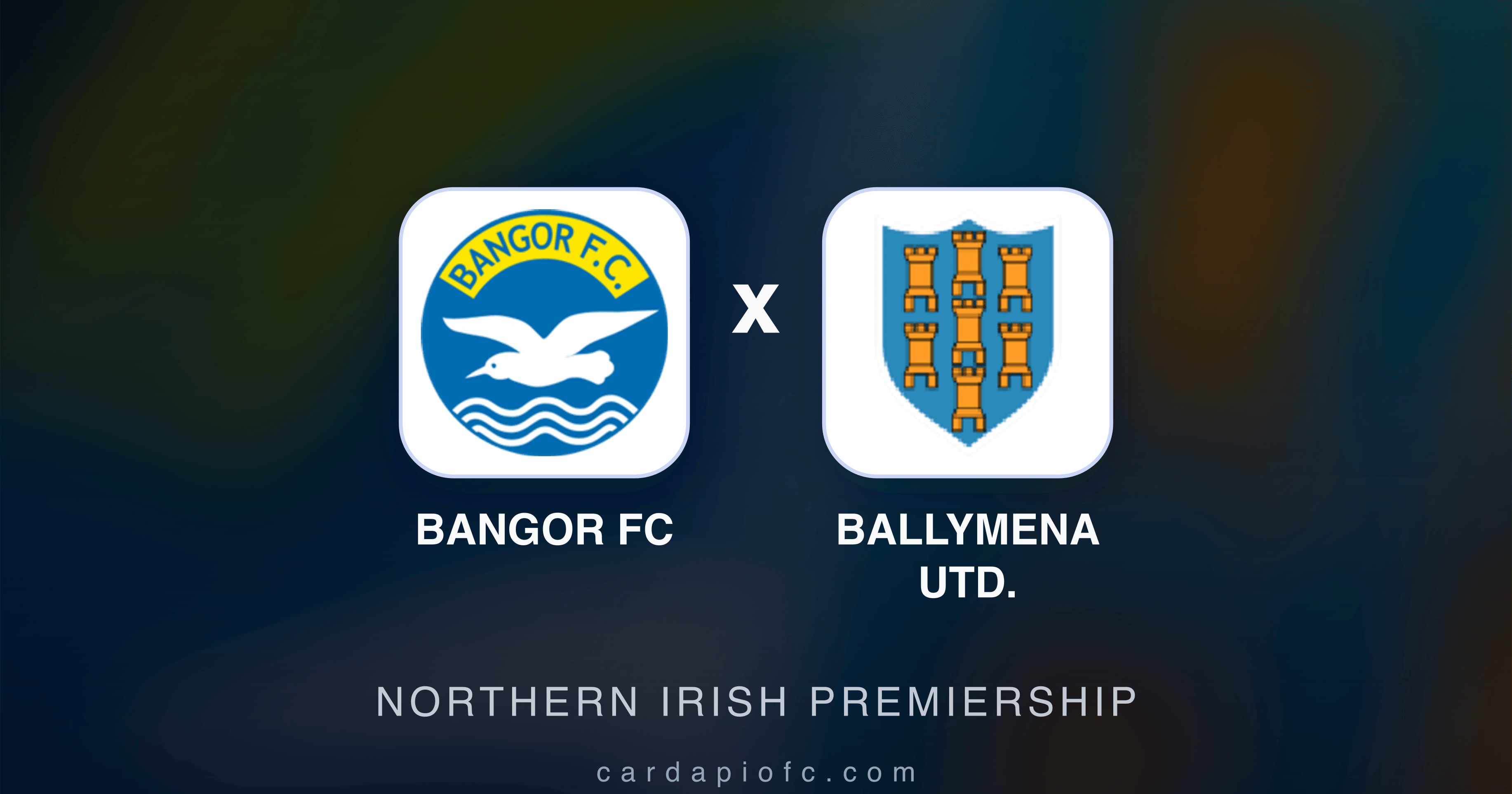 Bangor FC x Ballymena Utd. - Northern Irish Premiership prévia da transmissão