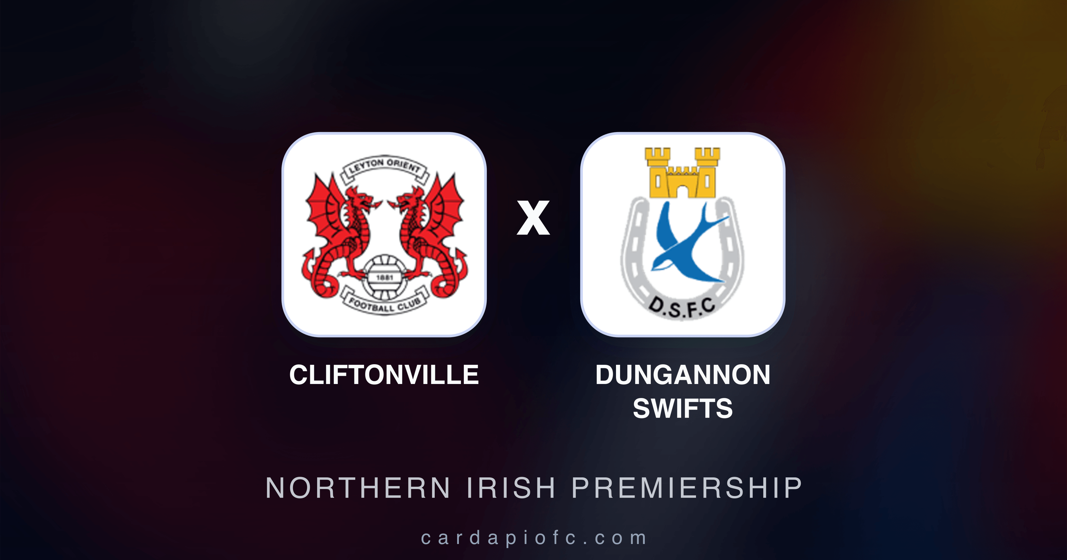Cliftonville x Dungannon Swifts - Northern Irish Premiership prévia da transmissão