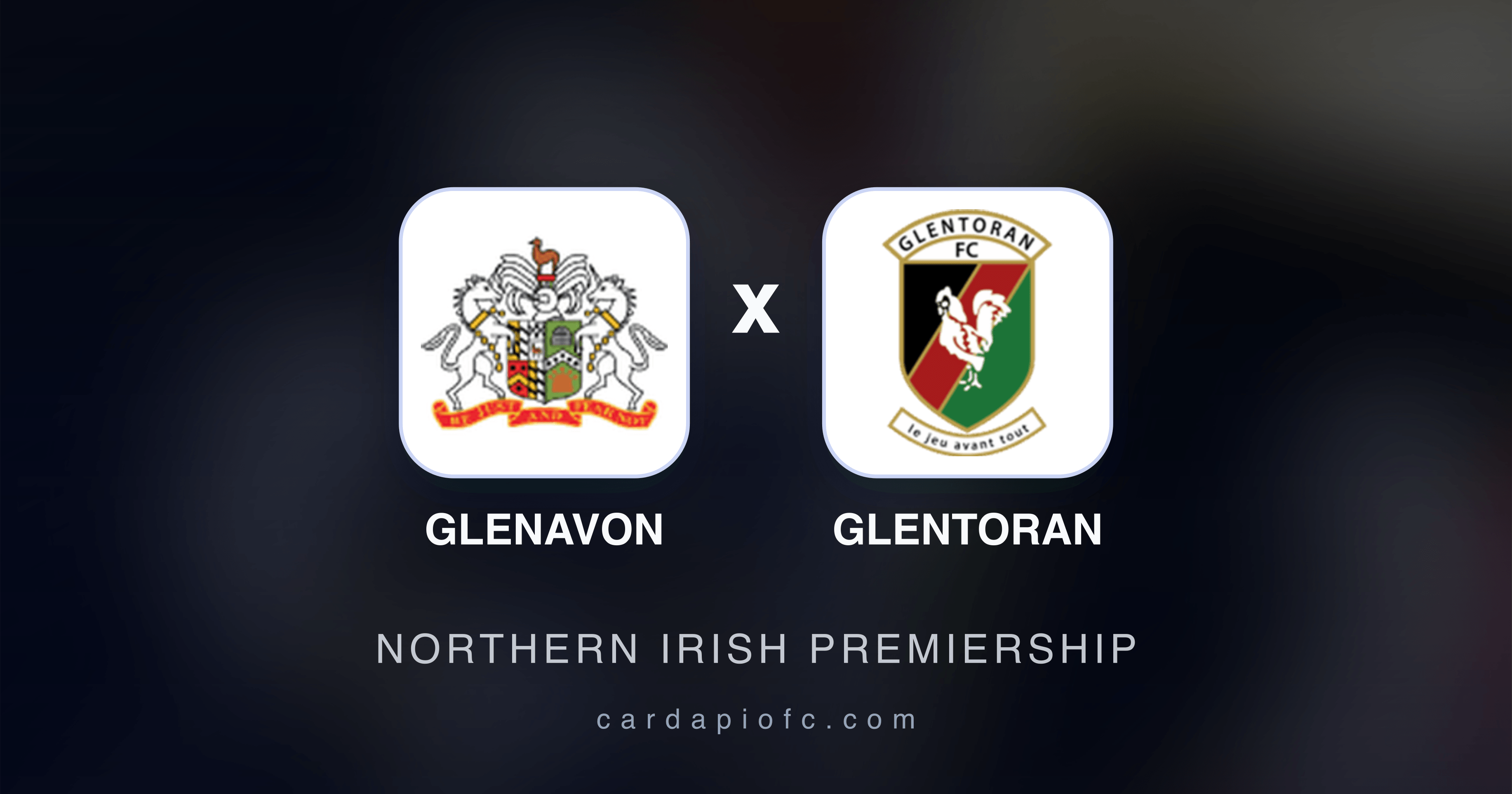 Glenavon x Glentoran - Northern Irish Premiership prévia da transmissão