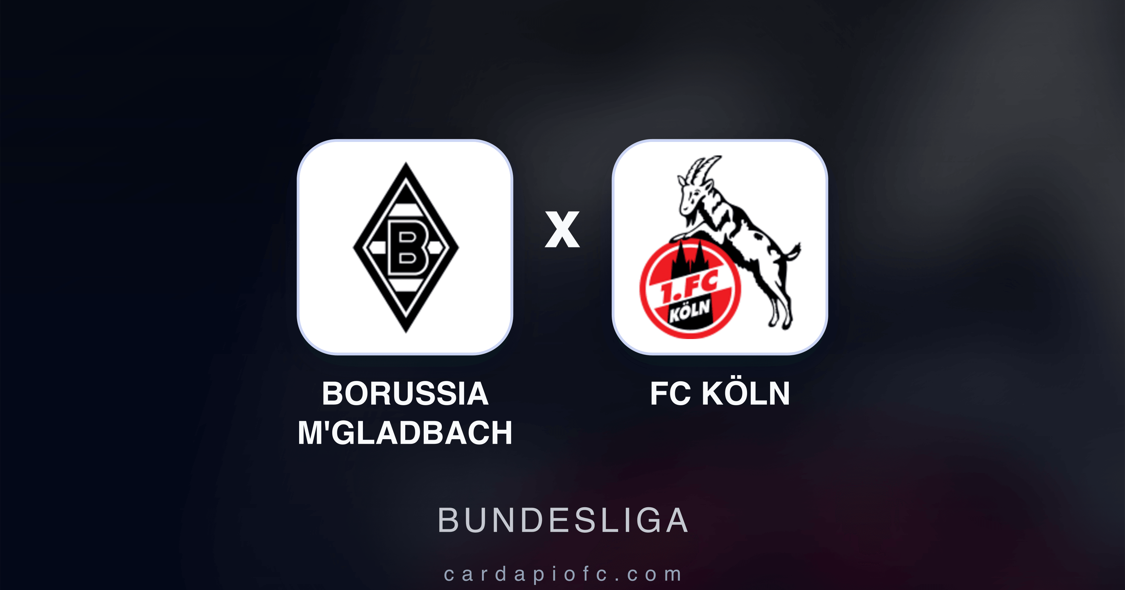 Borussia M'gladbach x FC Köln - Bundesliga prévia da transmissão