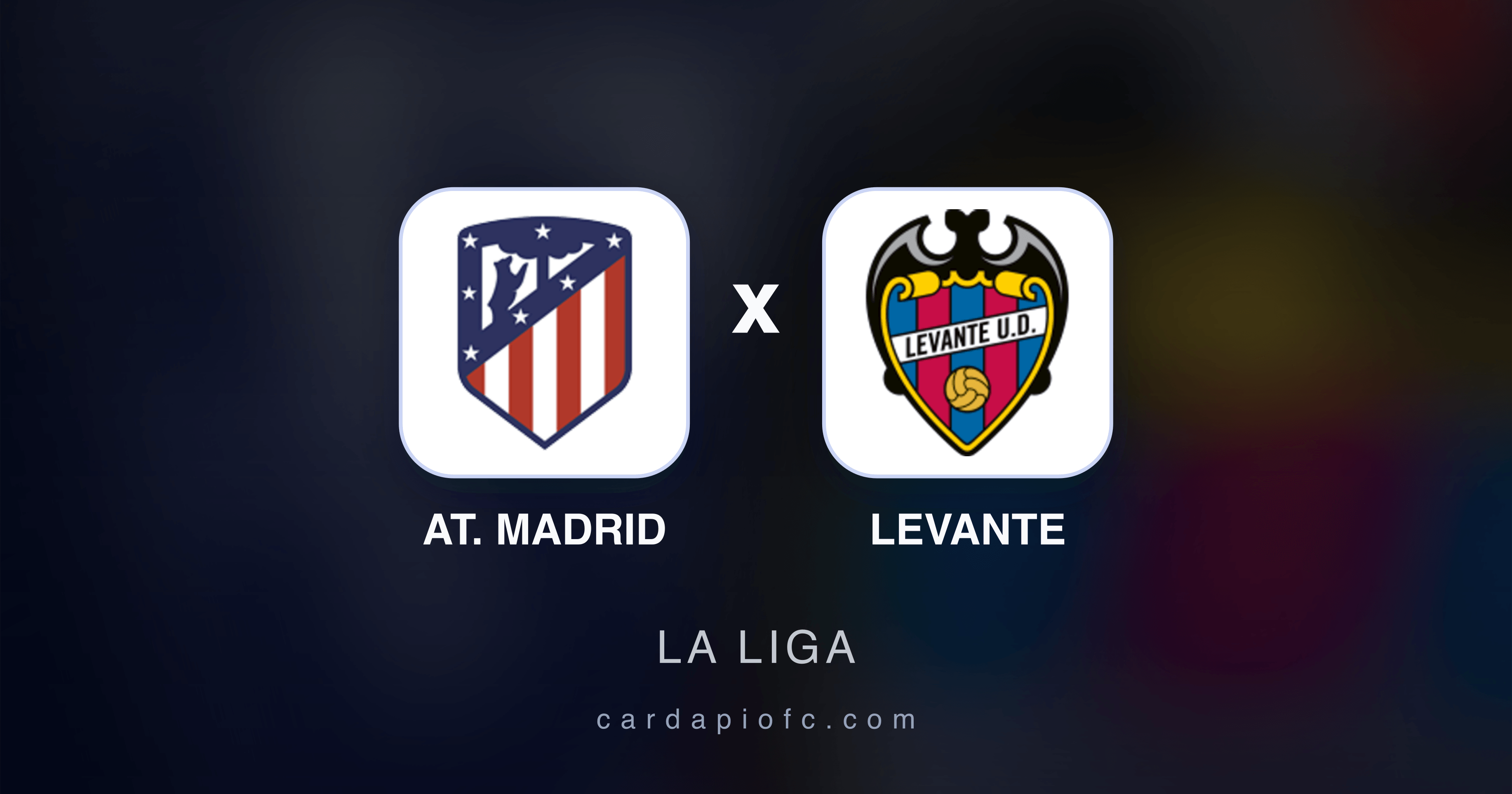 At. Madrid x Levante - La Liga prévia da transmissão