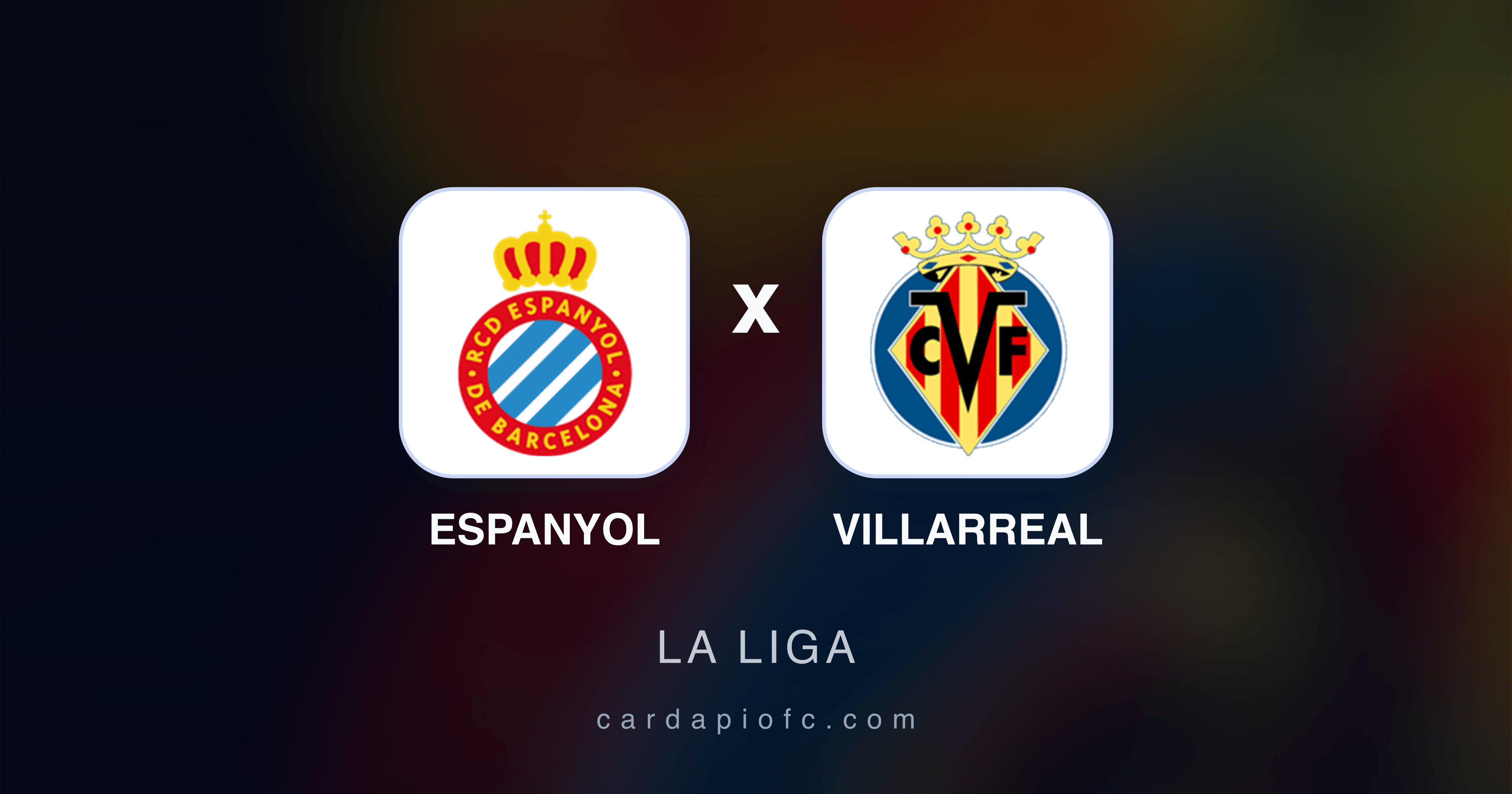 Espanyol x Villarreal - La Liga prévia da transmissão