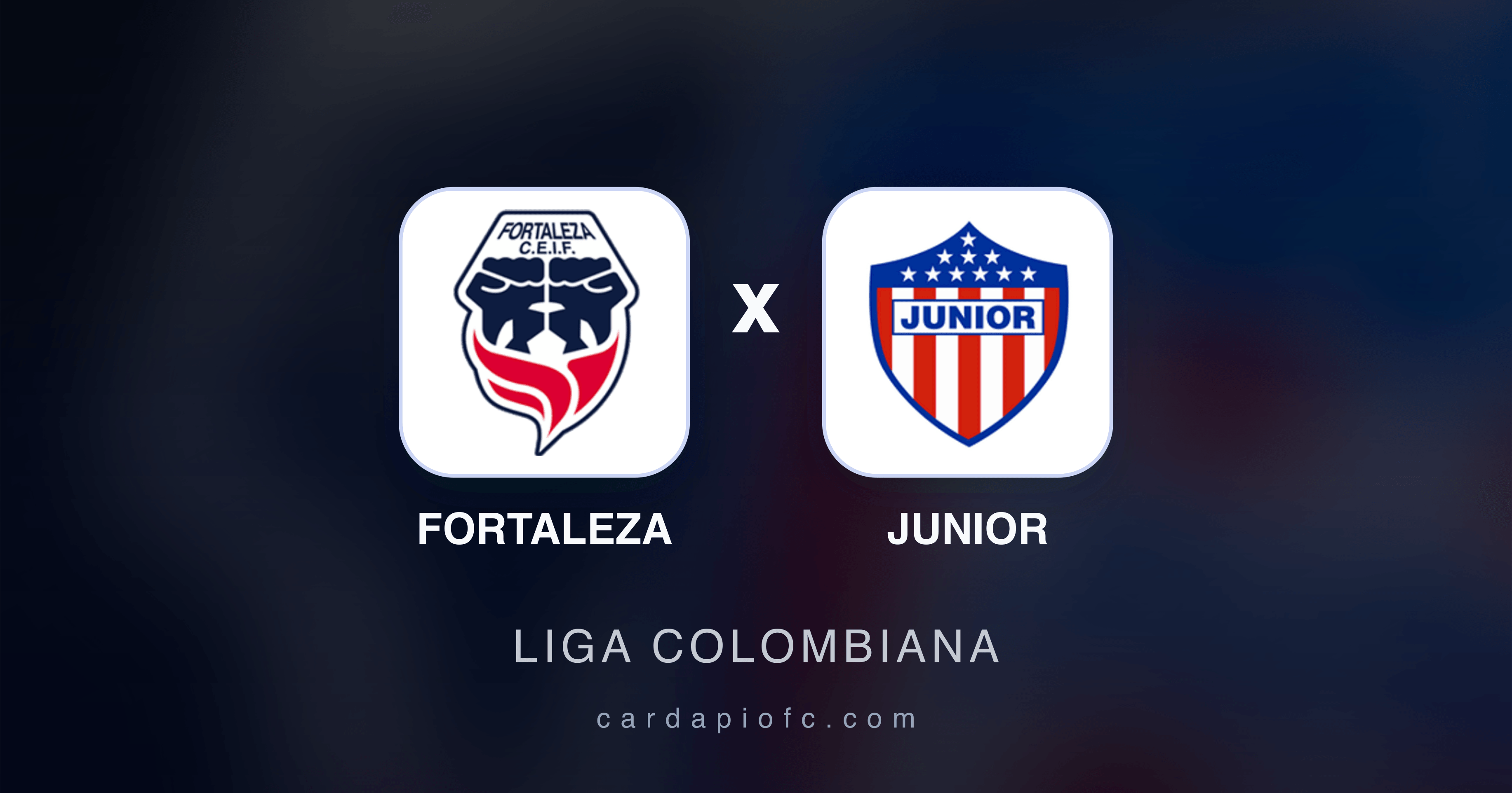 Fortaleza x Junior - Liga Colombiana prévia da transmissão