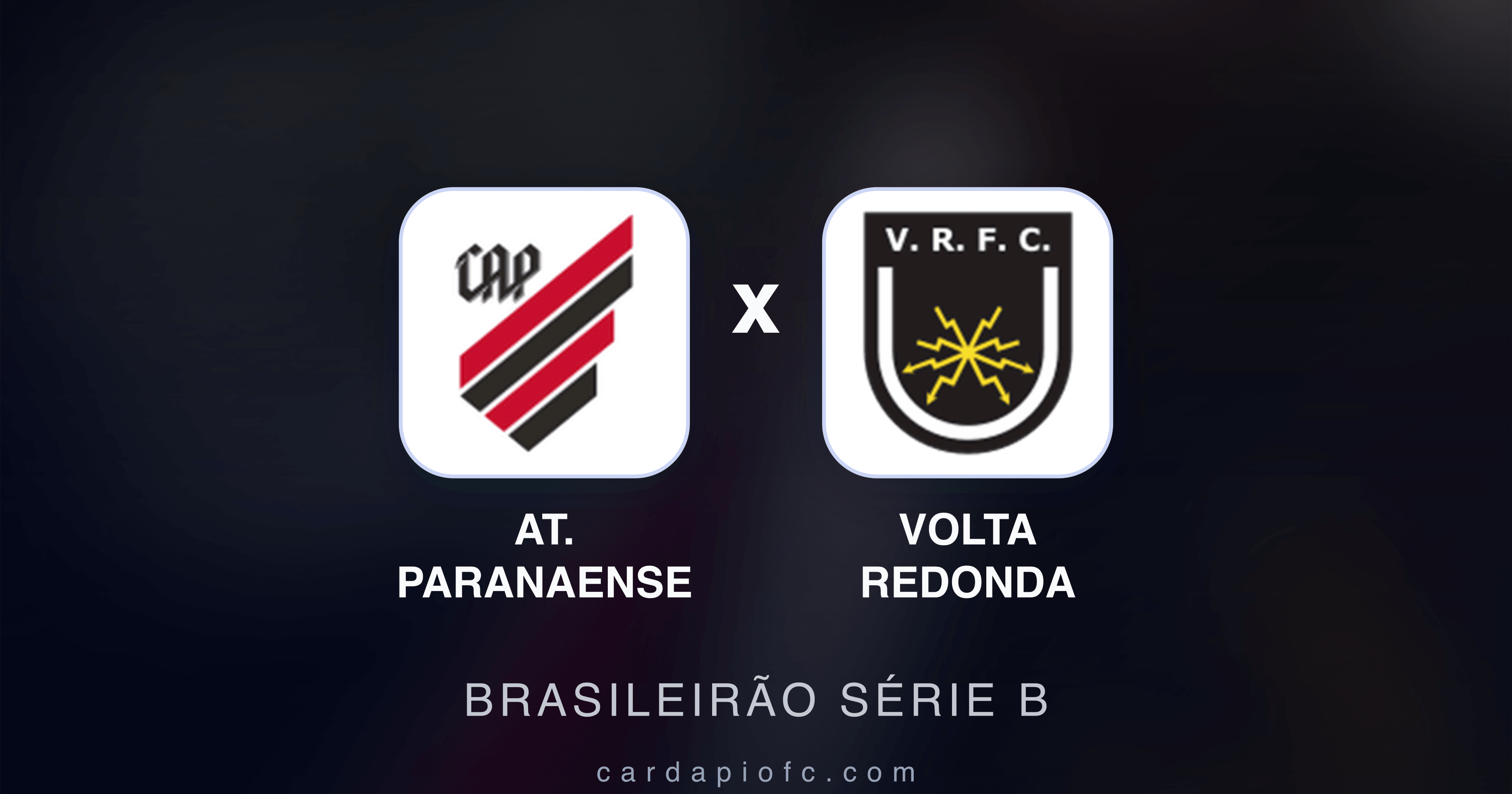 At. Paranaense x Volta Redonda - Brasileirão Série B prévia da transmissão