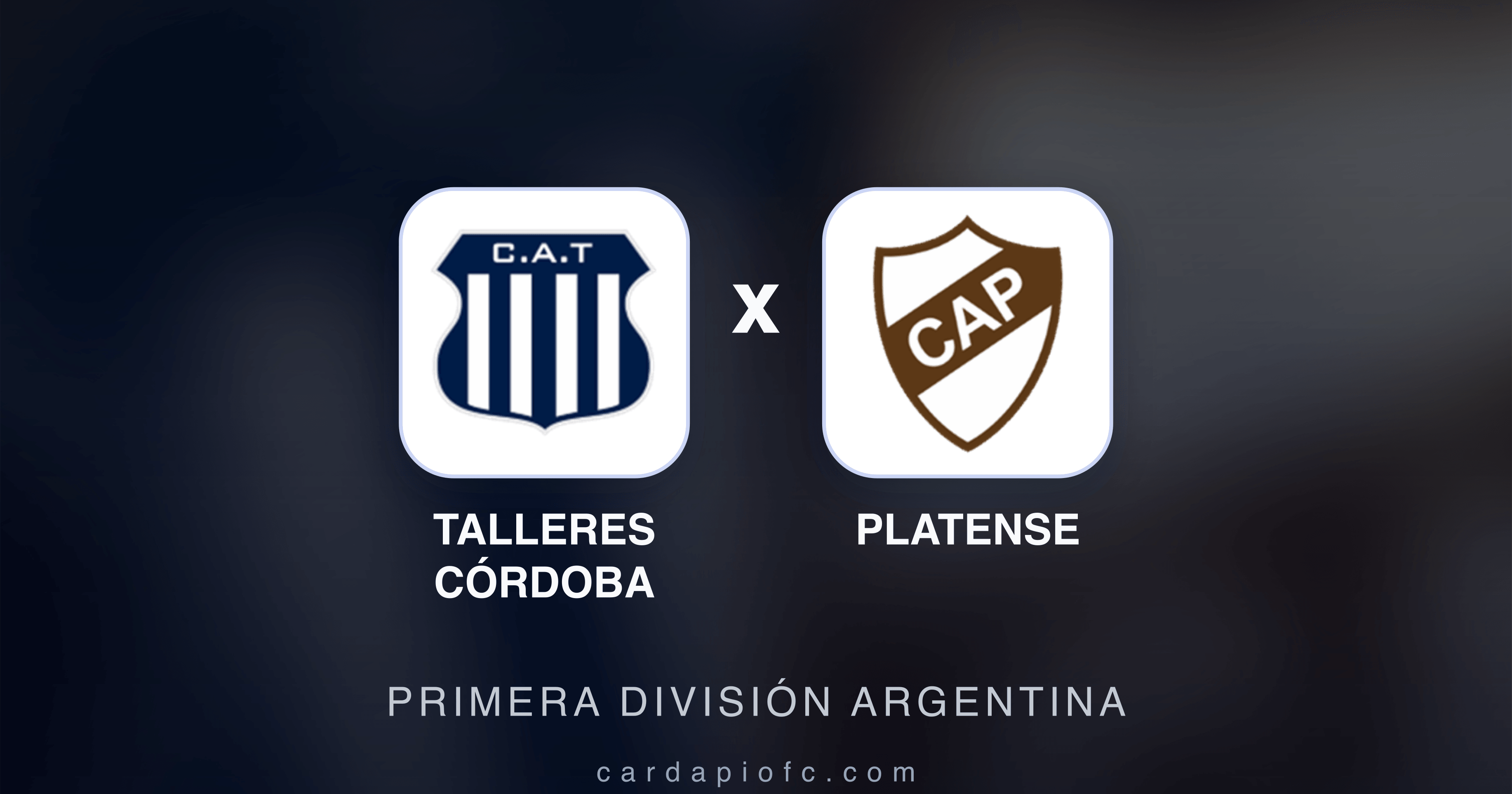 Talleres Córdoba x Platense - Primera División Argentina prévia da transmissão