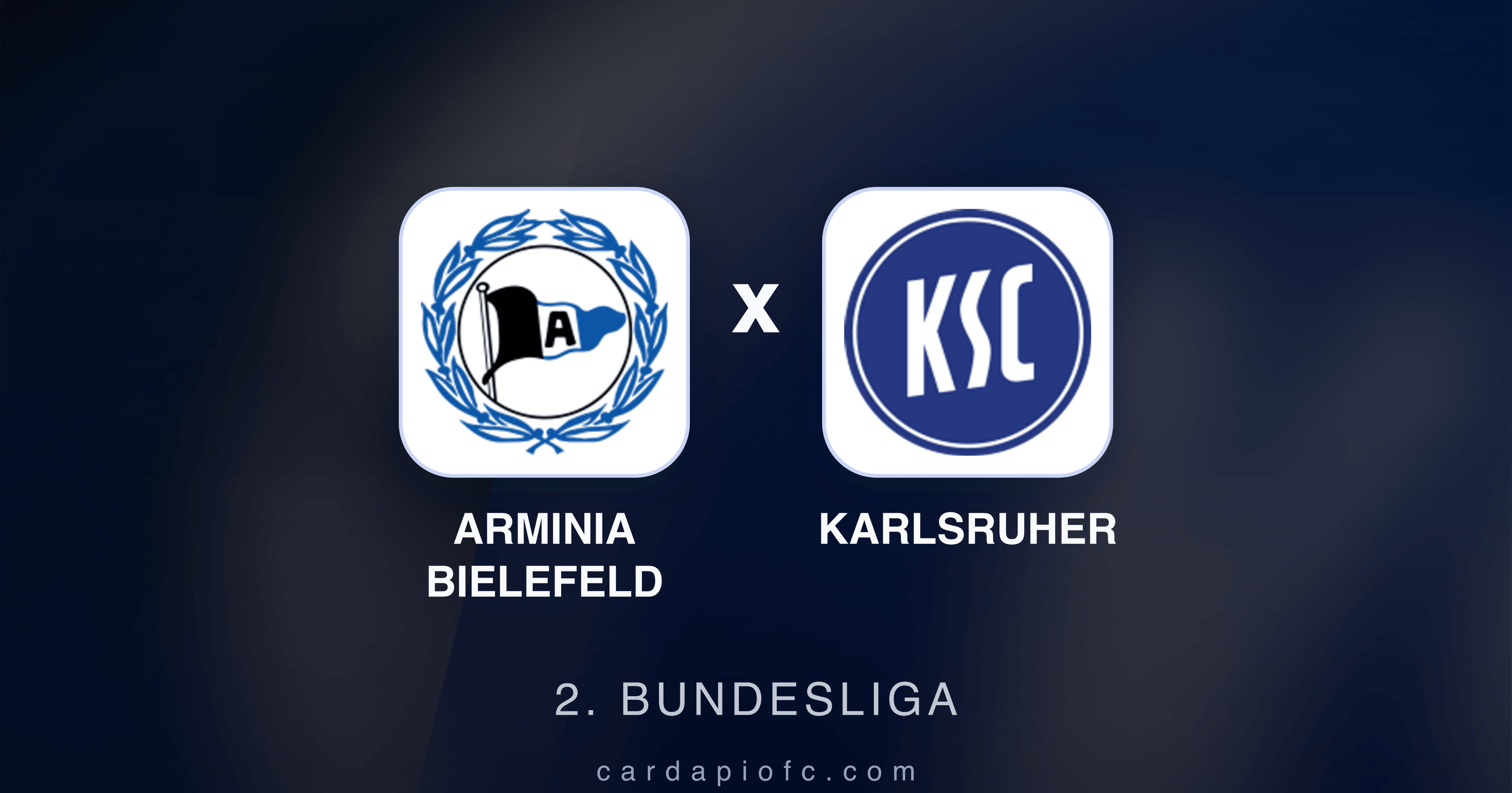 Arminia Bielefeld x Karlsruher - 2. Bundesliga prévia da transmissão