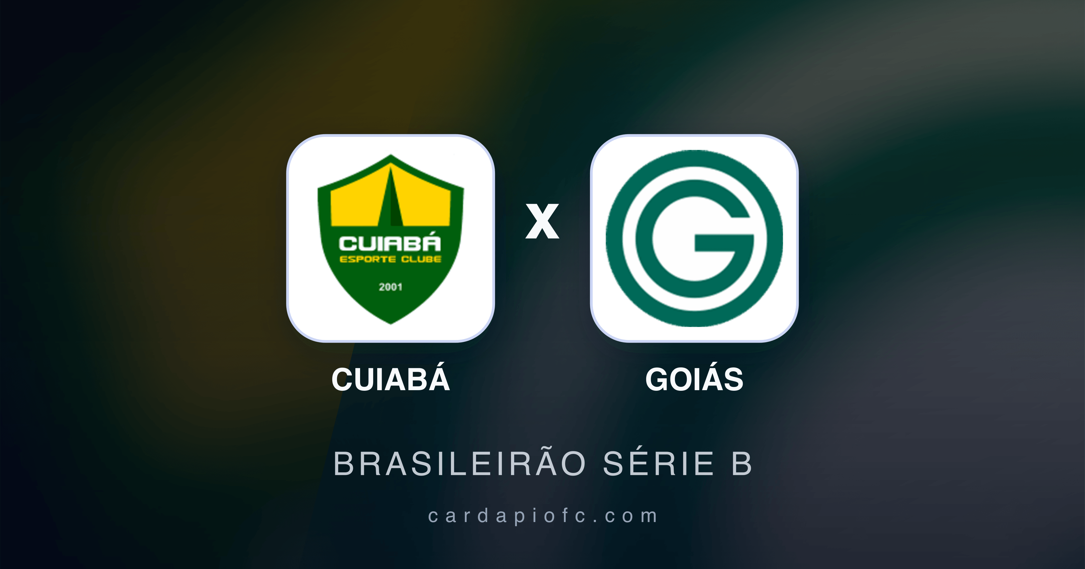Cuiabá x Goiás - Brasileirão Série B prévia da transmissão