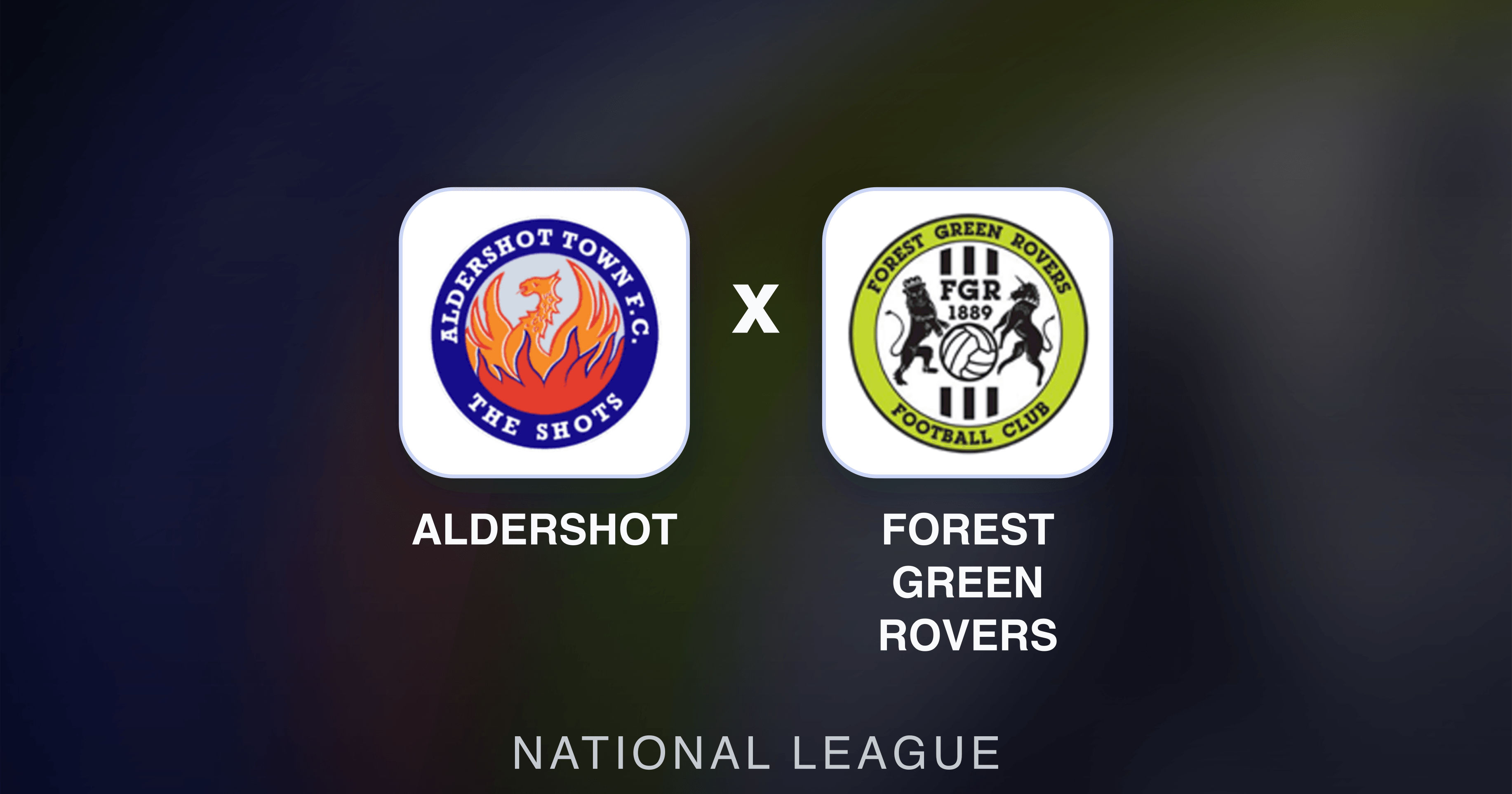 Aldershot x Forest Green Rovers - National League prévia da transmissão