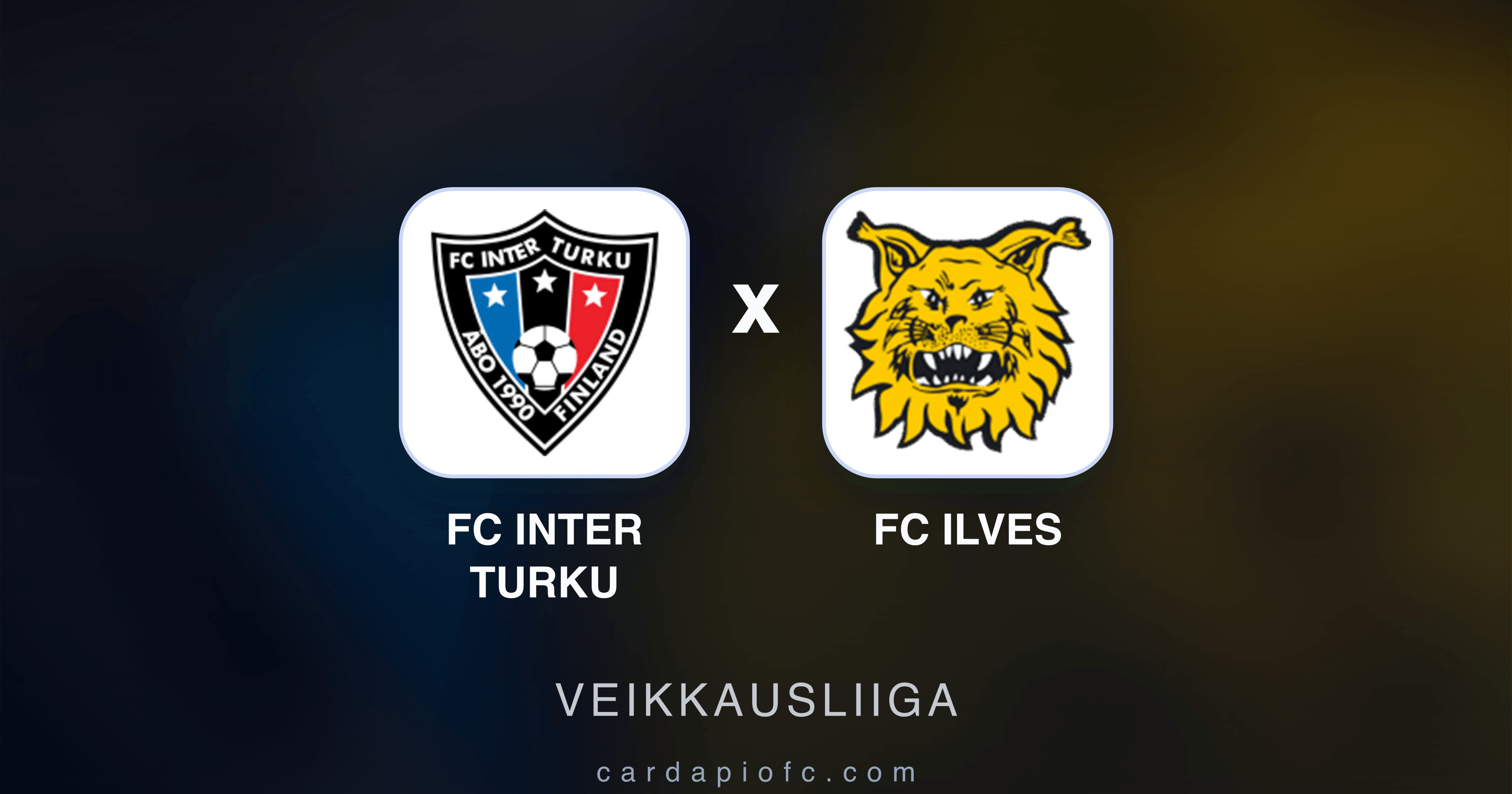 FC Inter Turku x FC Ilves - Veikkausliiga prévia da transmissão