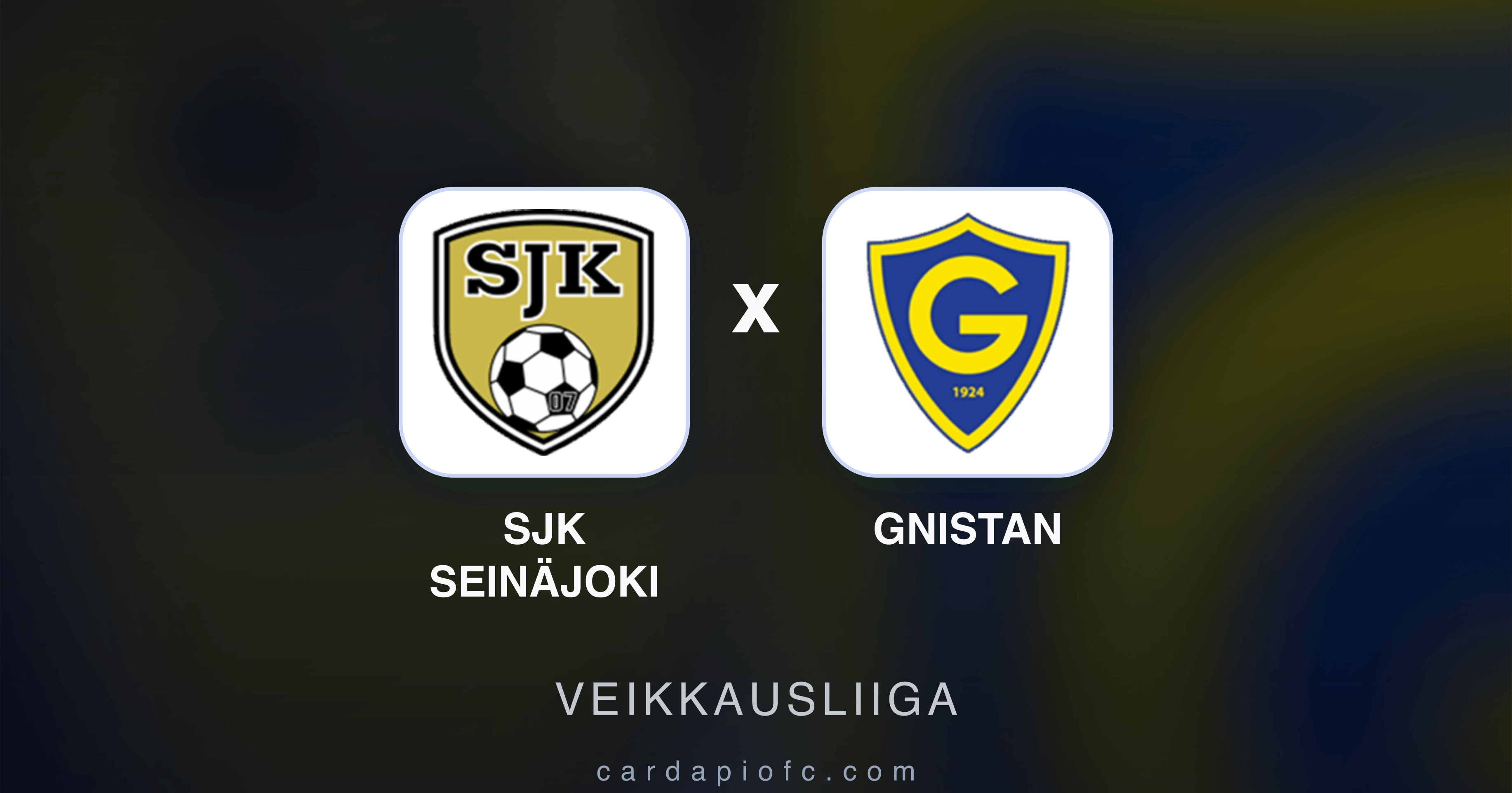 SJK Seinäjoki x Gnistan - Veikkausliiga prévia da transmissão