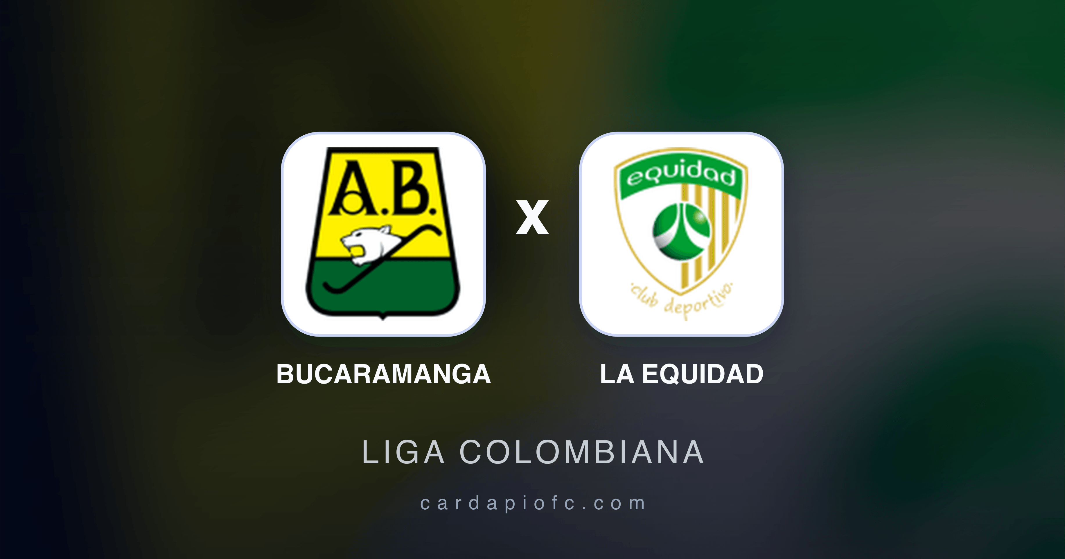 Bucaramanga x La Equidad - Liga Colombiana prévia da transmissão