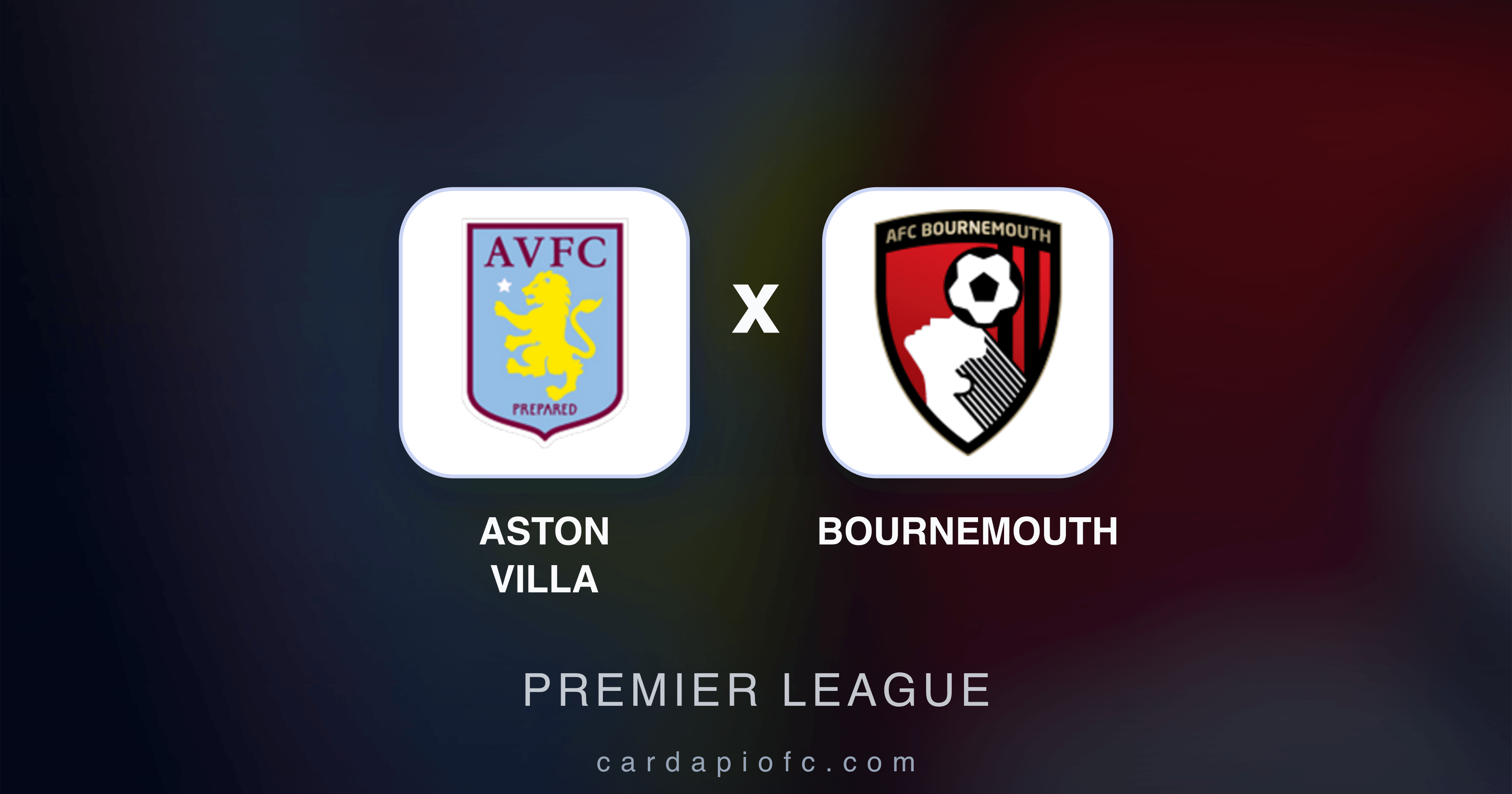 Aston Villa x Bournemouth - Premier League prévia da transmissão