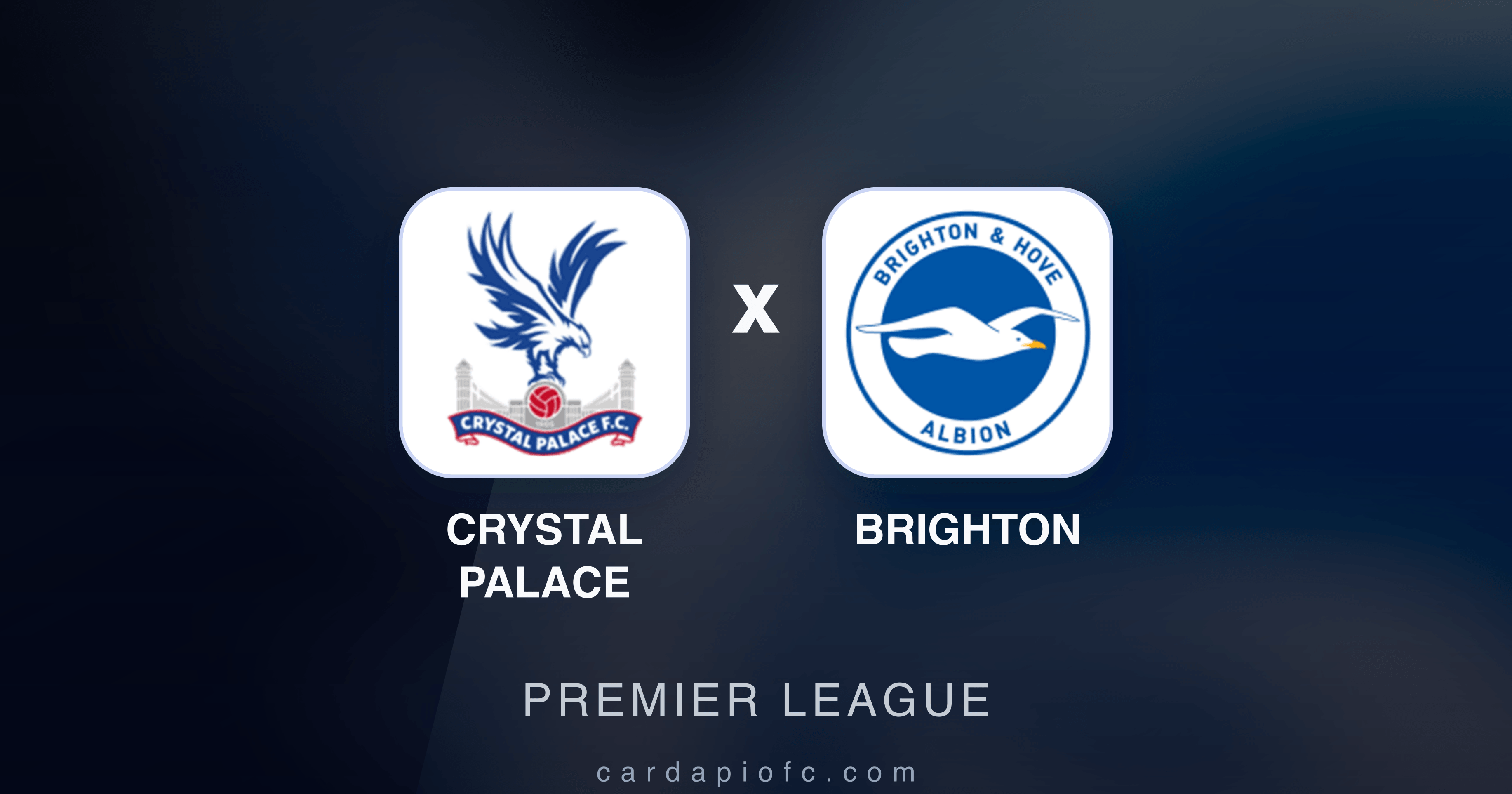 Crystal Palace x Brighton - Premier League prévia da transmissão