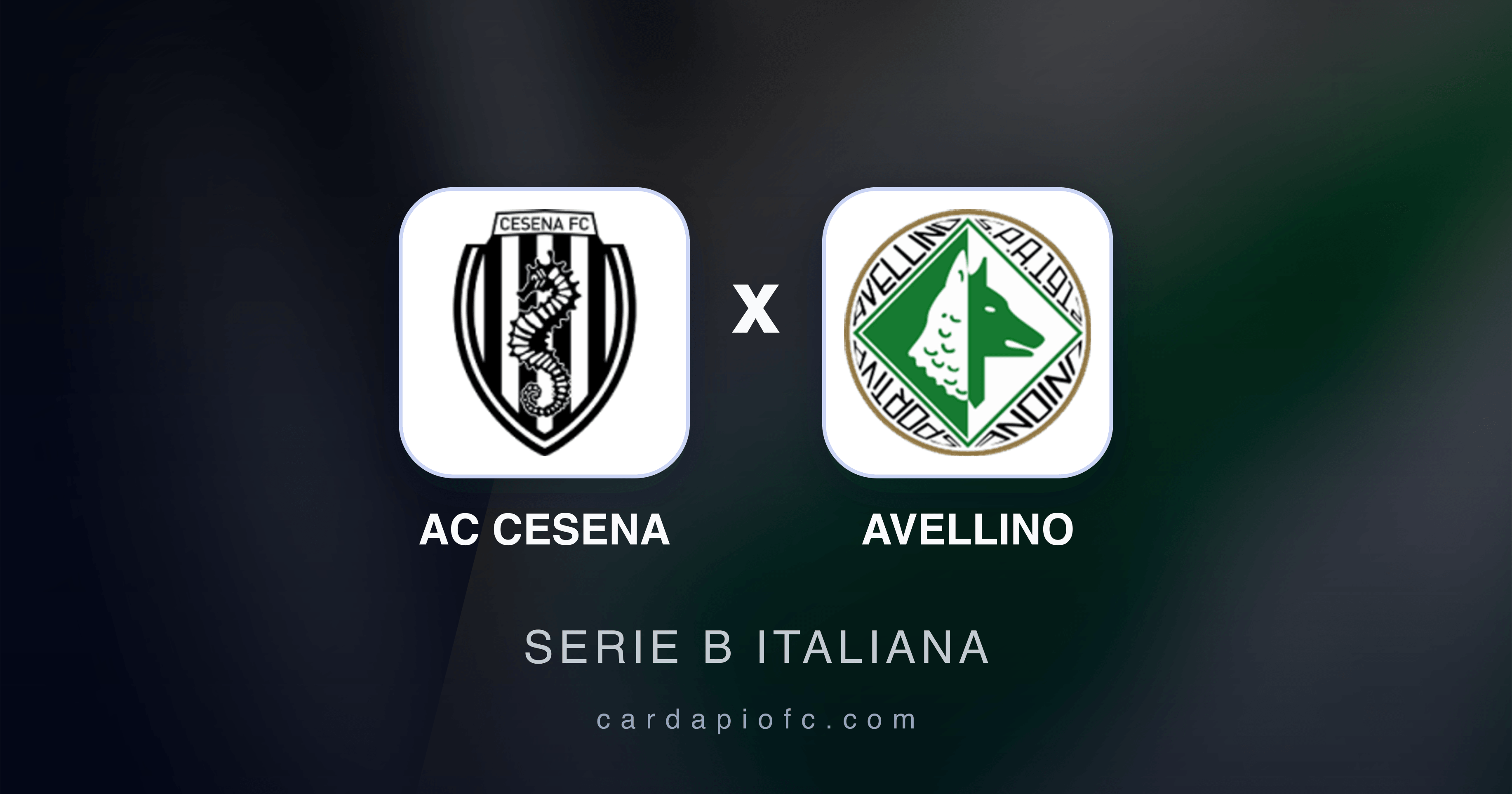 AC Cesena x Avellino - Serie B Italiana prévia da transmissão