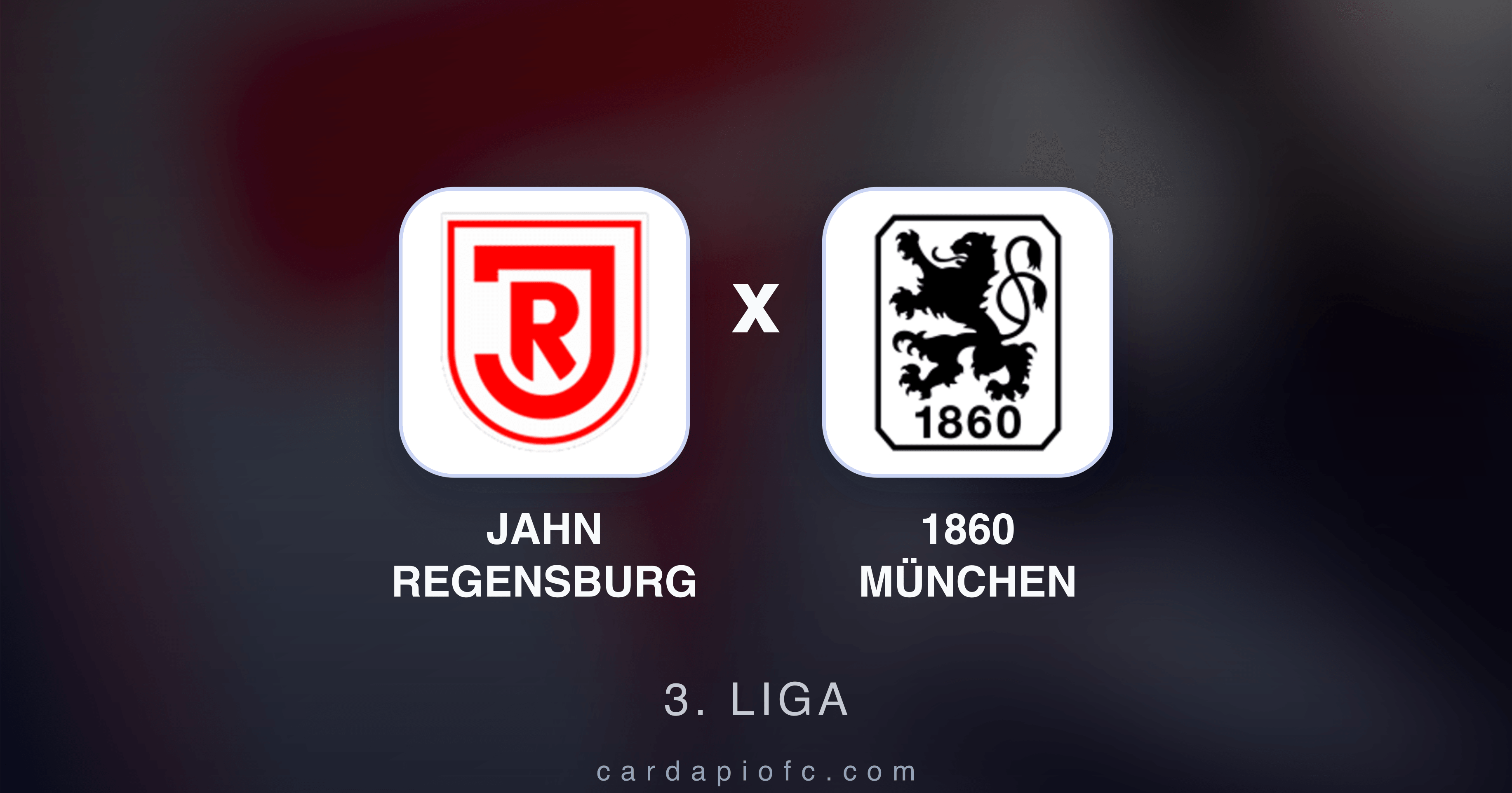 Jahn Regensburg x 1860 München - 3. Liga prévia da transmissão
