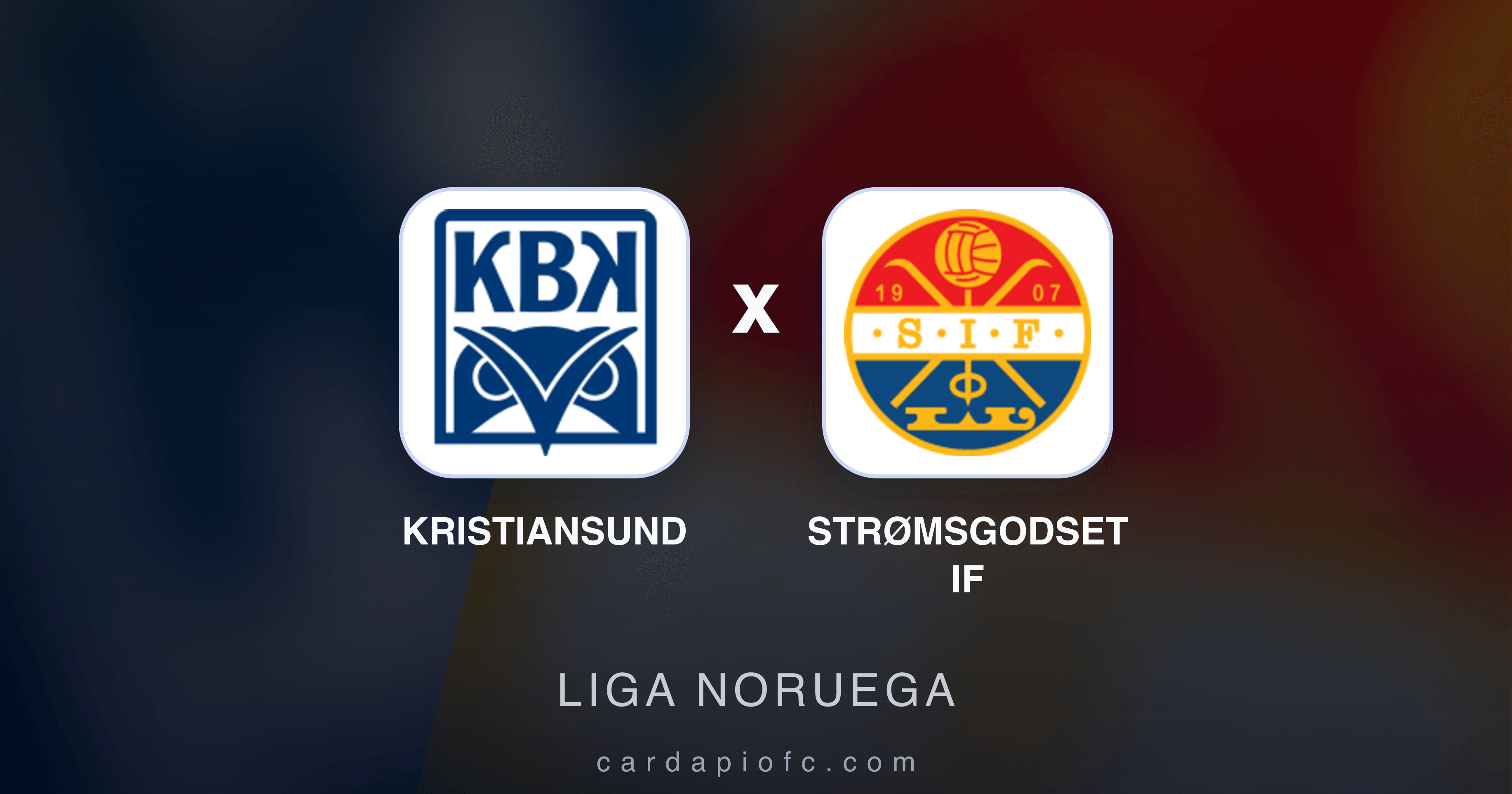 Kristiansund x Strømsgodset IF - Liga Noruega prévia da transmissão