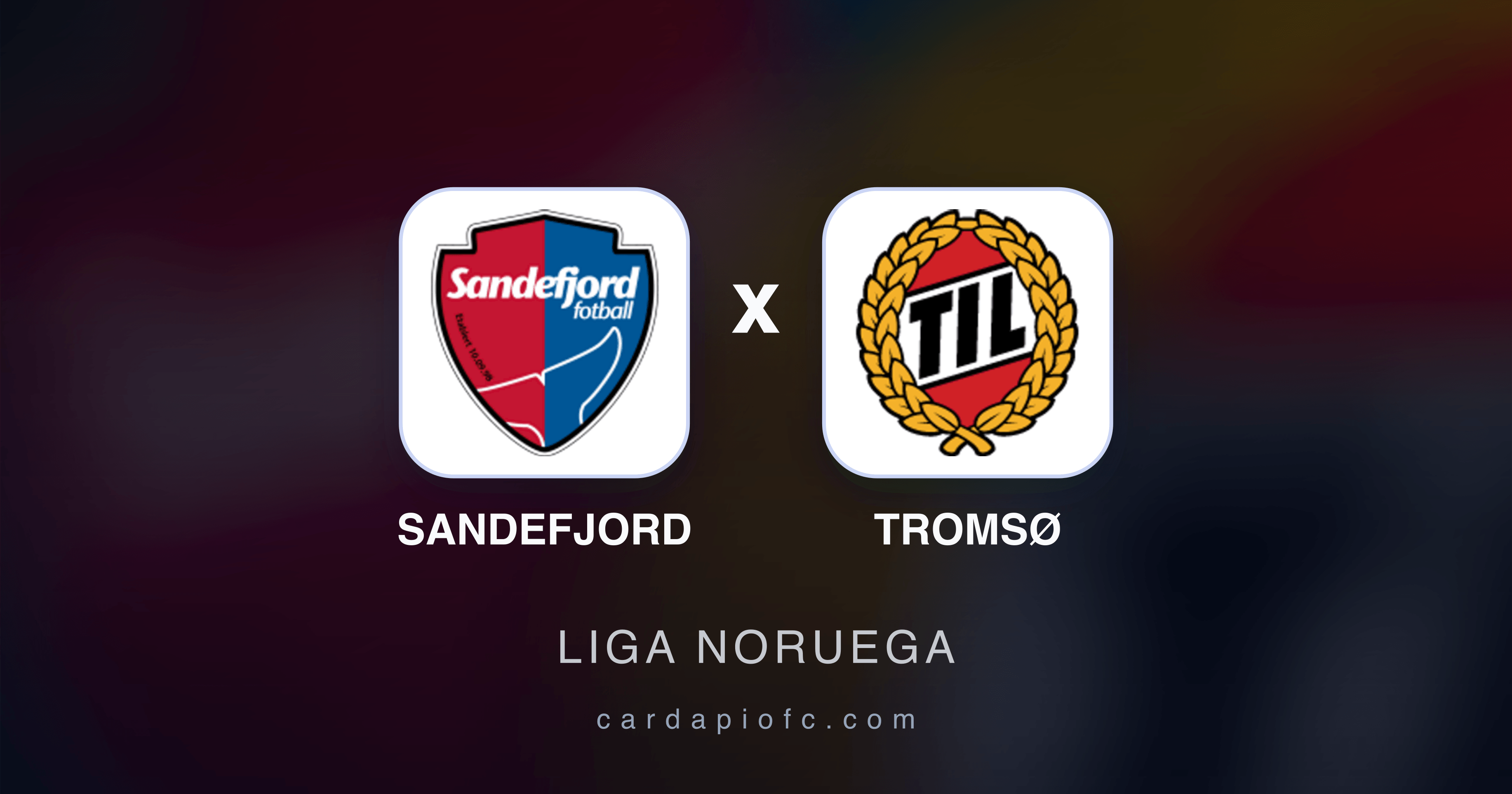 Sandefjord x Tromsø - Liga Noruega prévia da transmissão