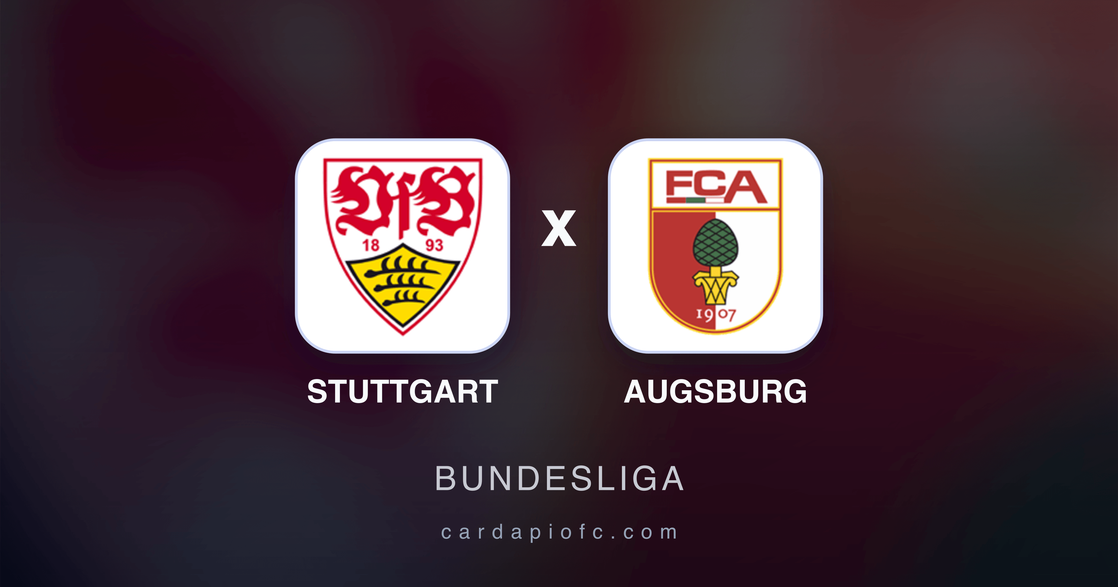 Stuttgart x Augsburg - Bundesliga prévia da transmissão