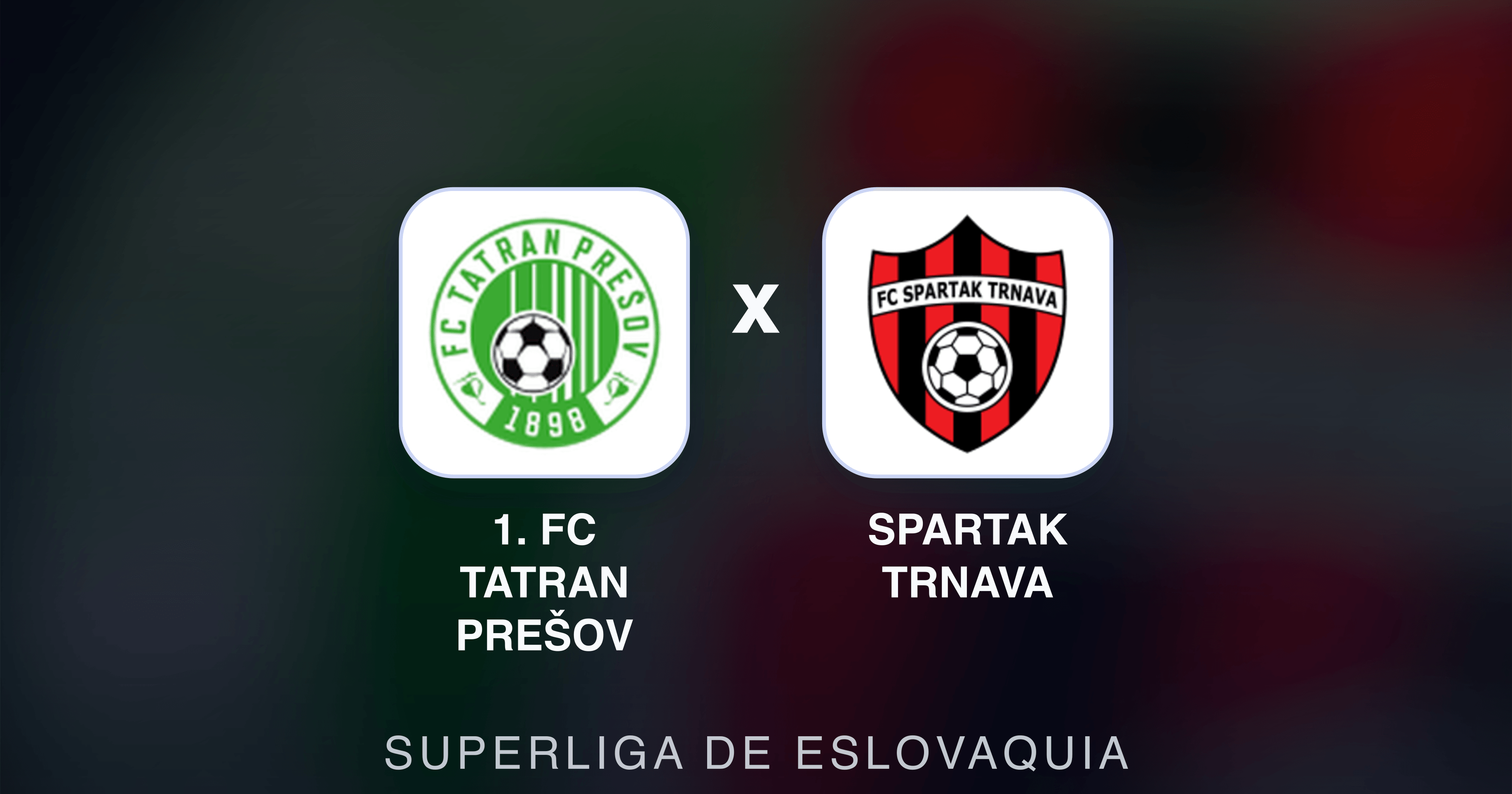 1. FC Tatran Prešov x Spartak Trnava - Superliga de Eslovaquia prévia da transmissão