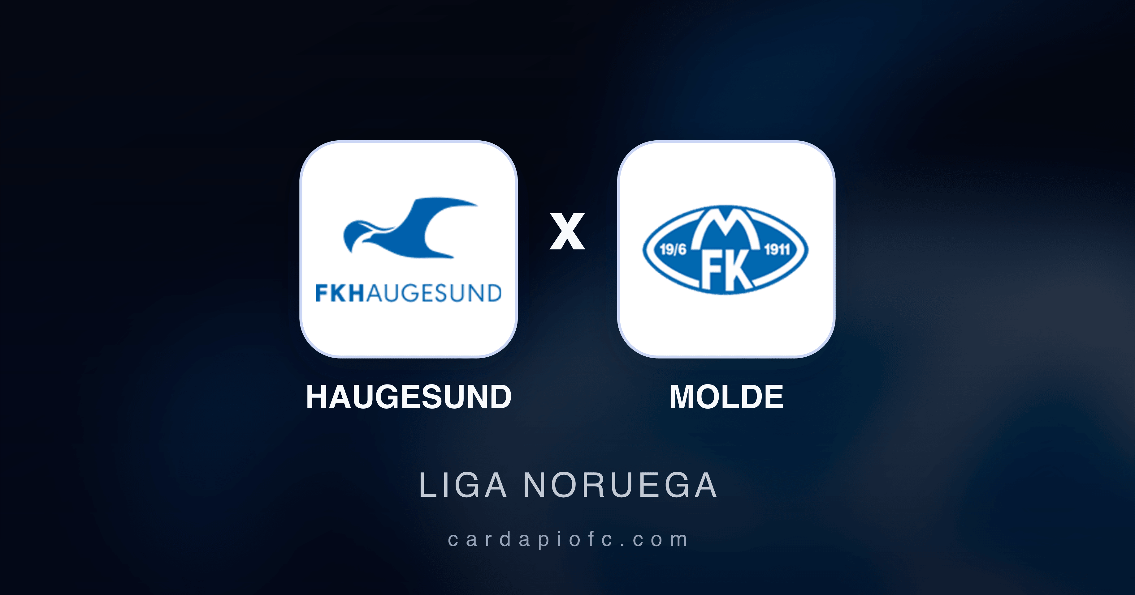 Haugesund x Molde - Liga Noruega prévia da transmissão